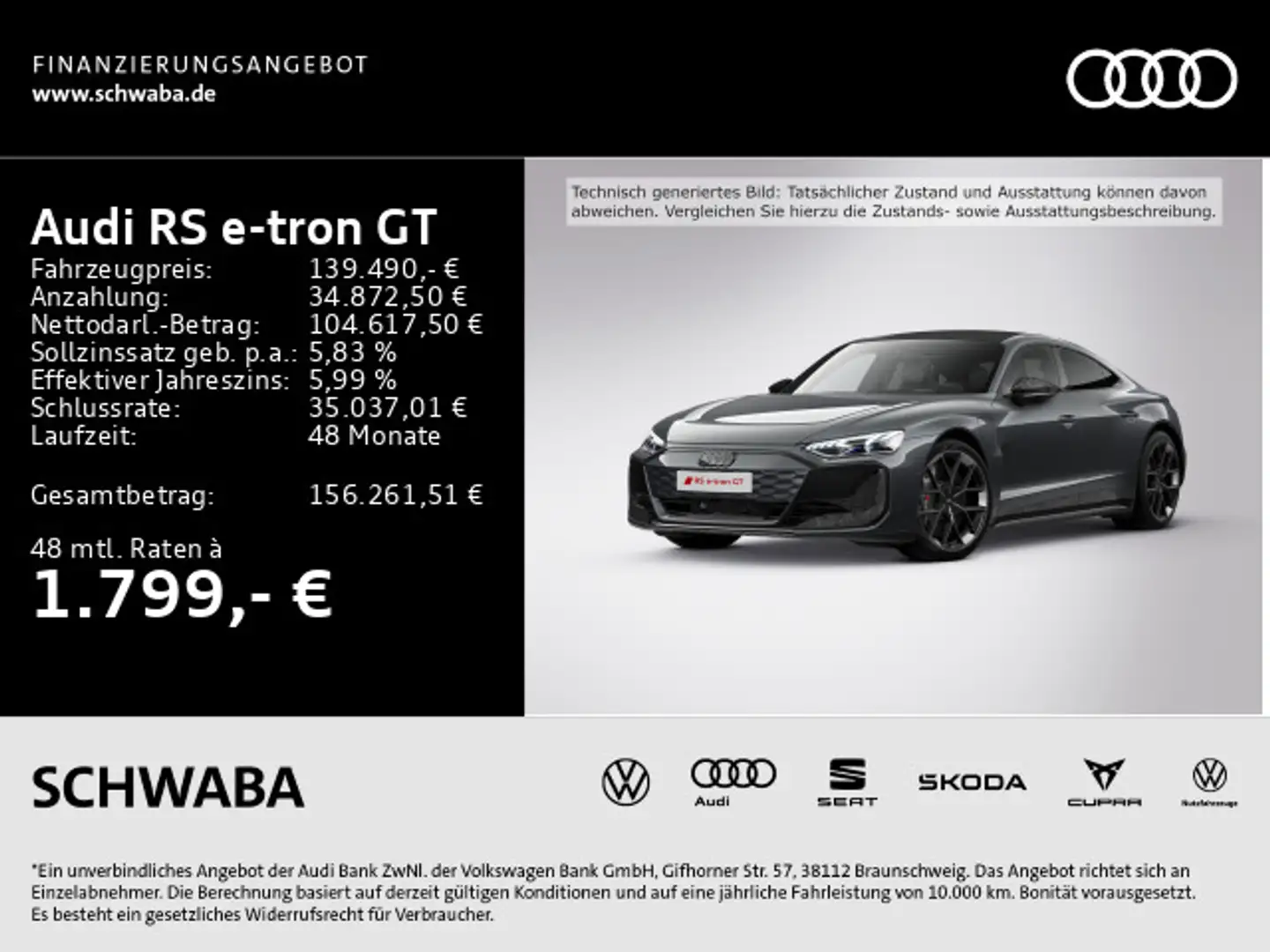 Audi RS e-tron GT performance *Opt. Carbon*21'' Gris - 1