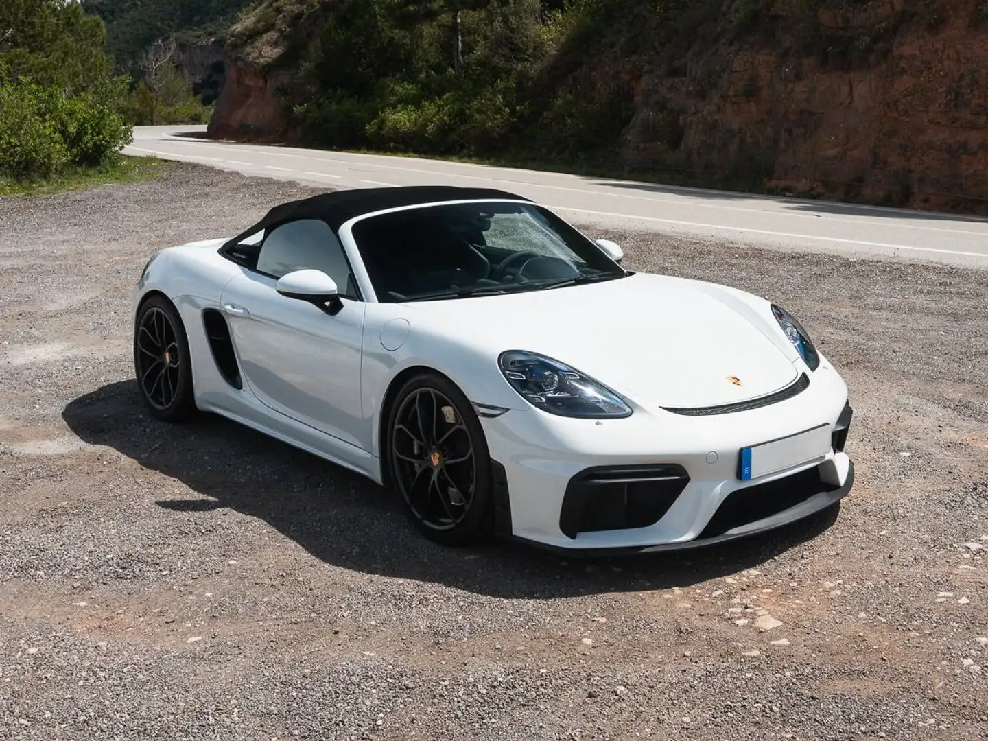 Porsche 718 Spyder Spyder Blanco - 1