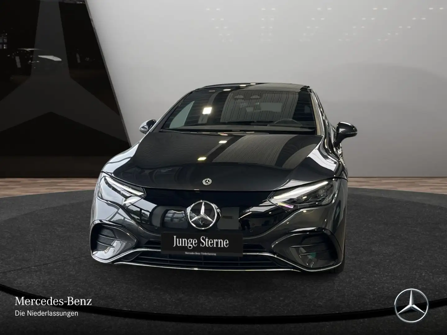 Mercedes-Benz EQE 350 AMG Fahrass WideScreen Pano Burmester PTS Gris - 2