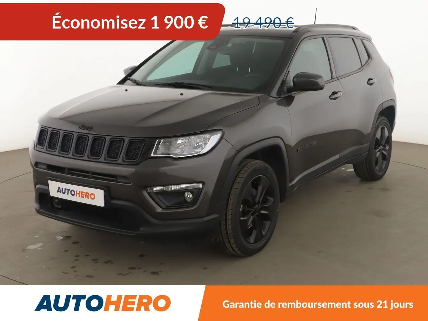 Jeep Compass 2.0 MJet Brooklyn Edition Auto 9 Gris - 1