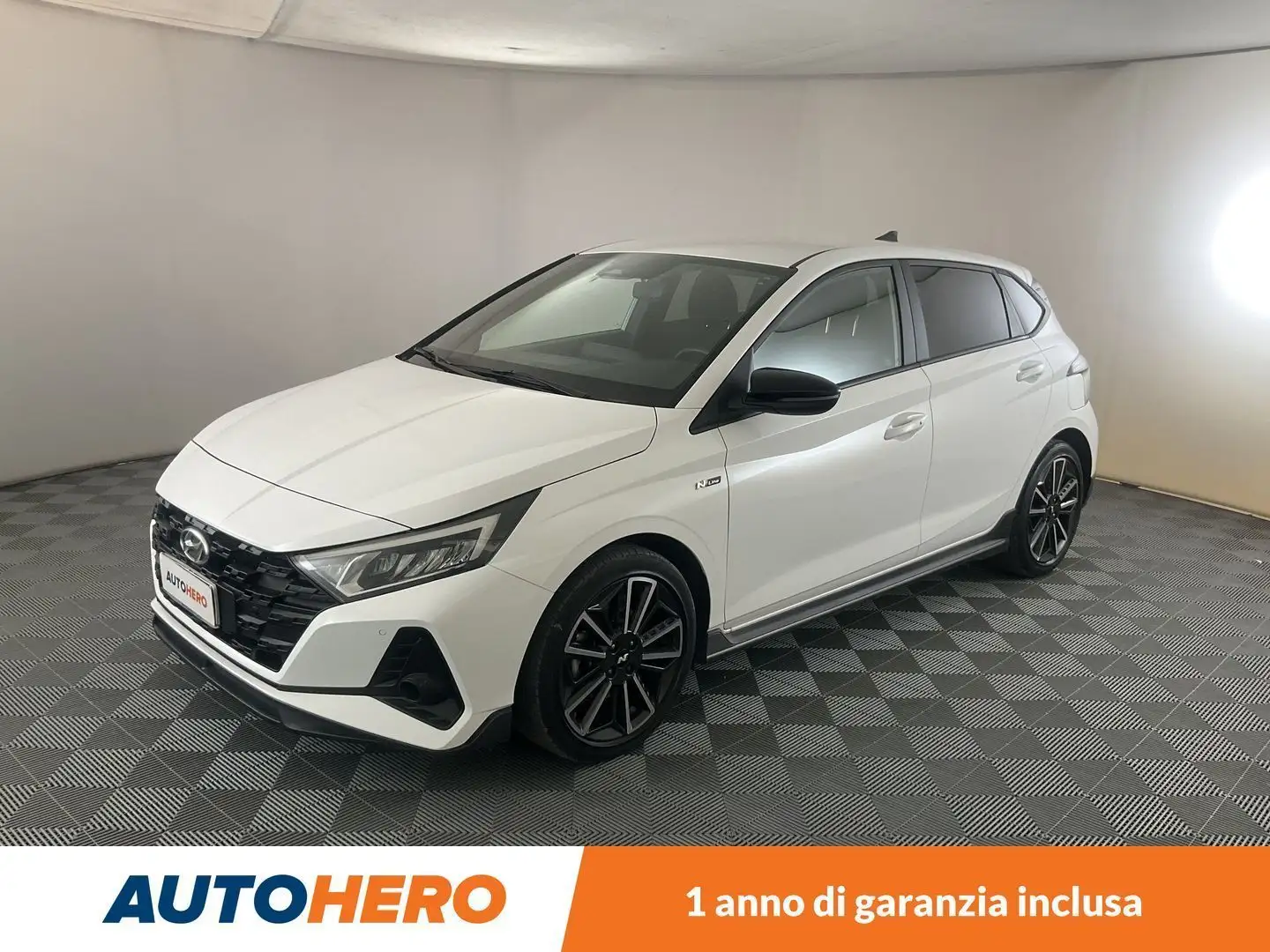 Hyundai i20 1.0 T-GDI Mild-Hybrid N Line MHEV Bianco - 1