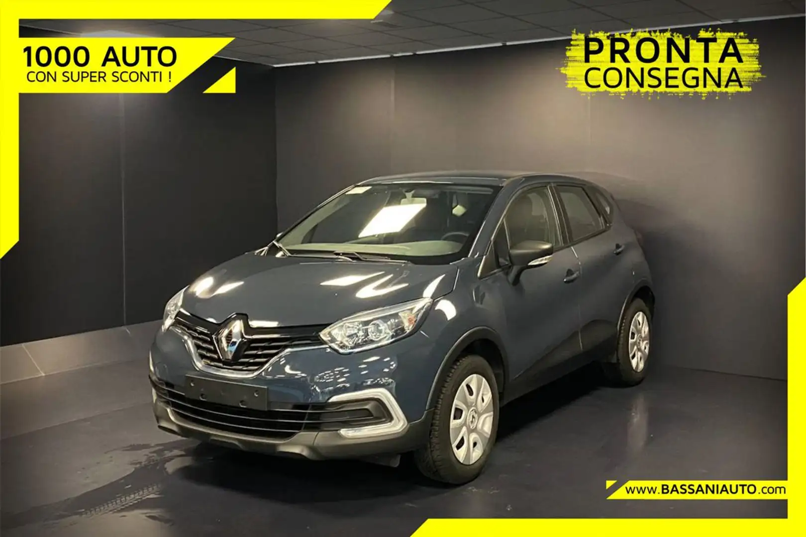 Renault Captur TCe 12V 90 CV Start&Stop Energy Life Bleu - 1