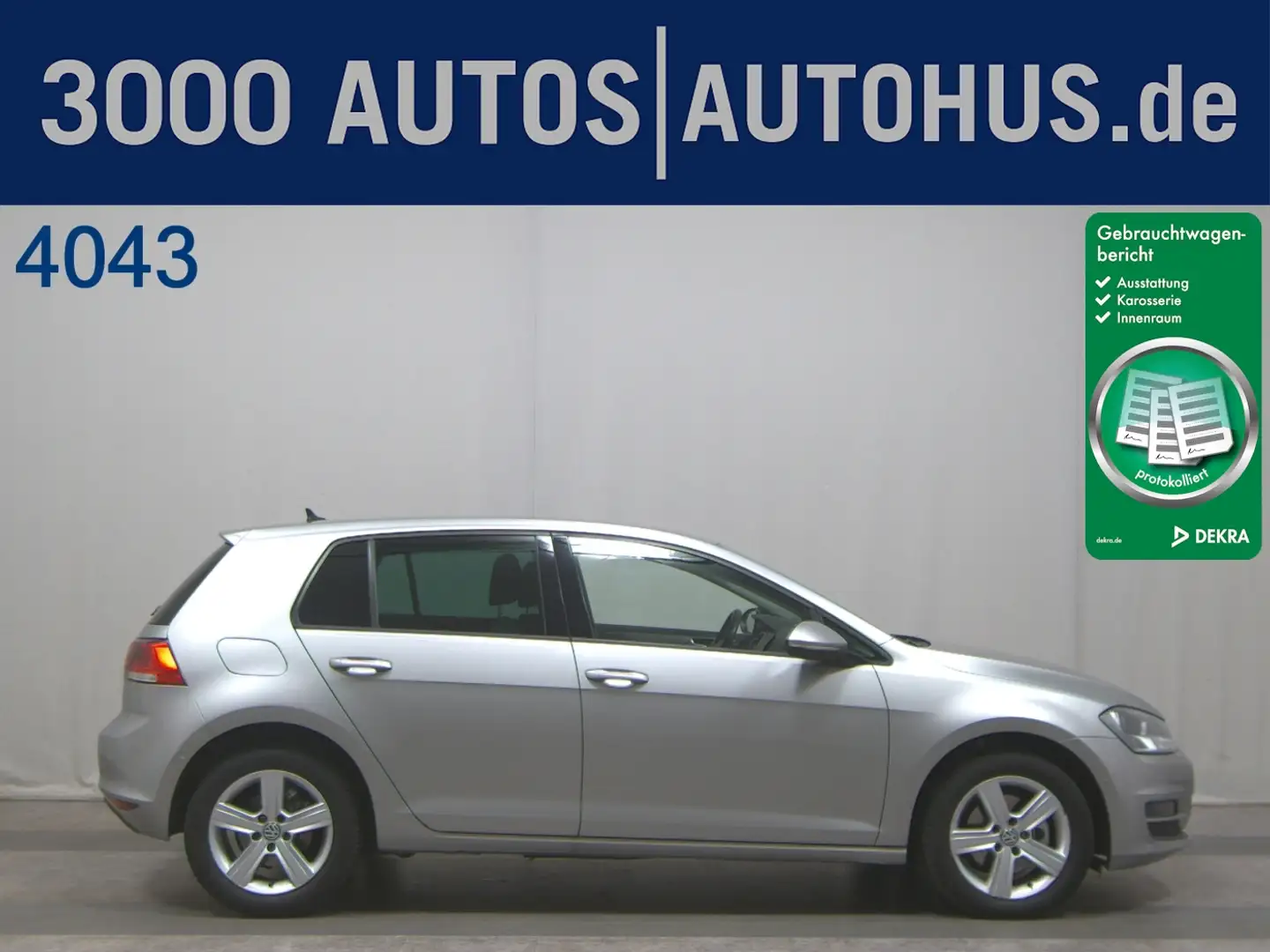 Volkswagen Golf -7 1.2 TSI Comf. Navi PDC ABS Klima Silber - 1