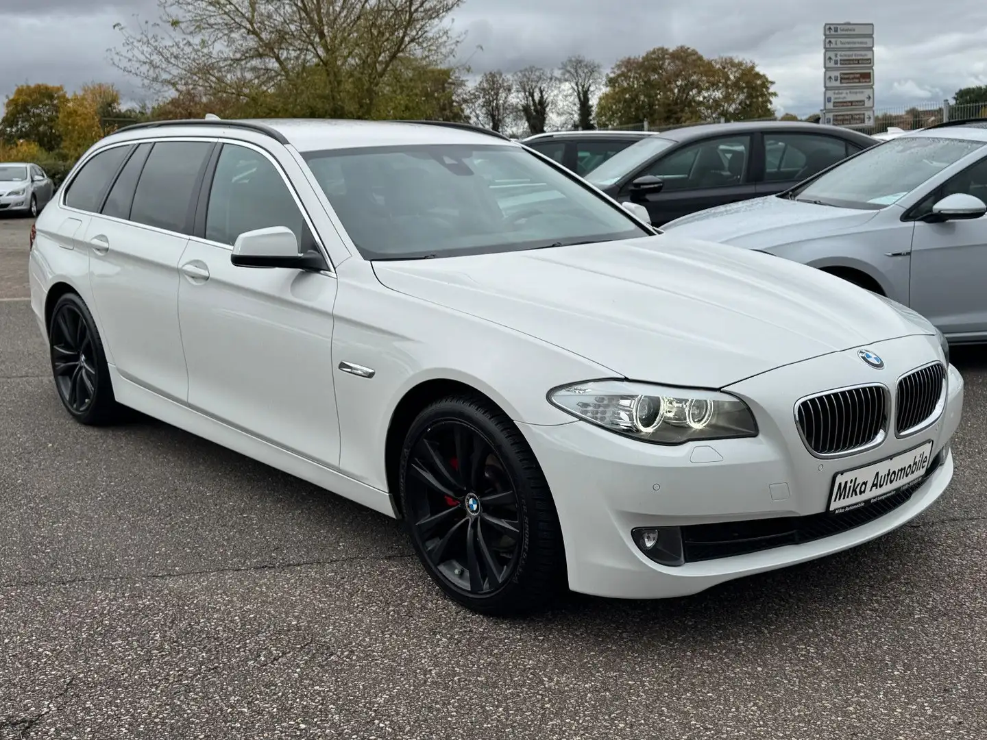 BMW 520 Baureihe 5 Touring 520 d Weiß - 2