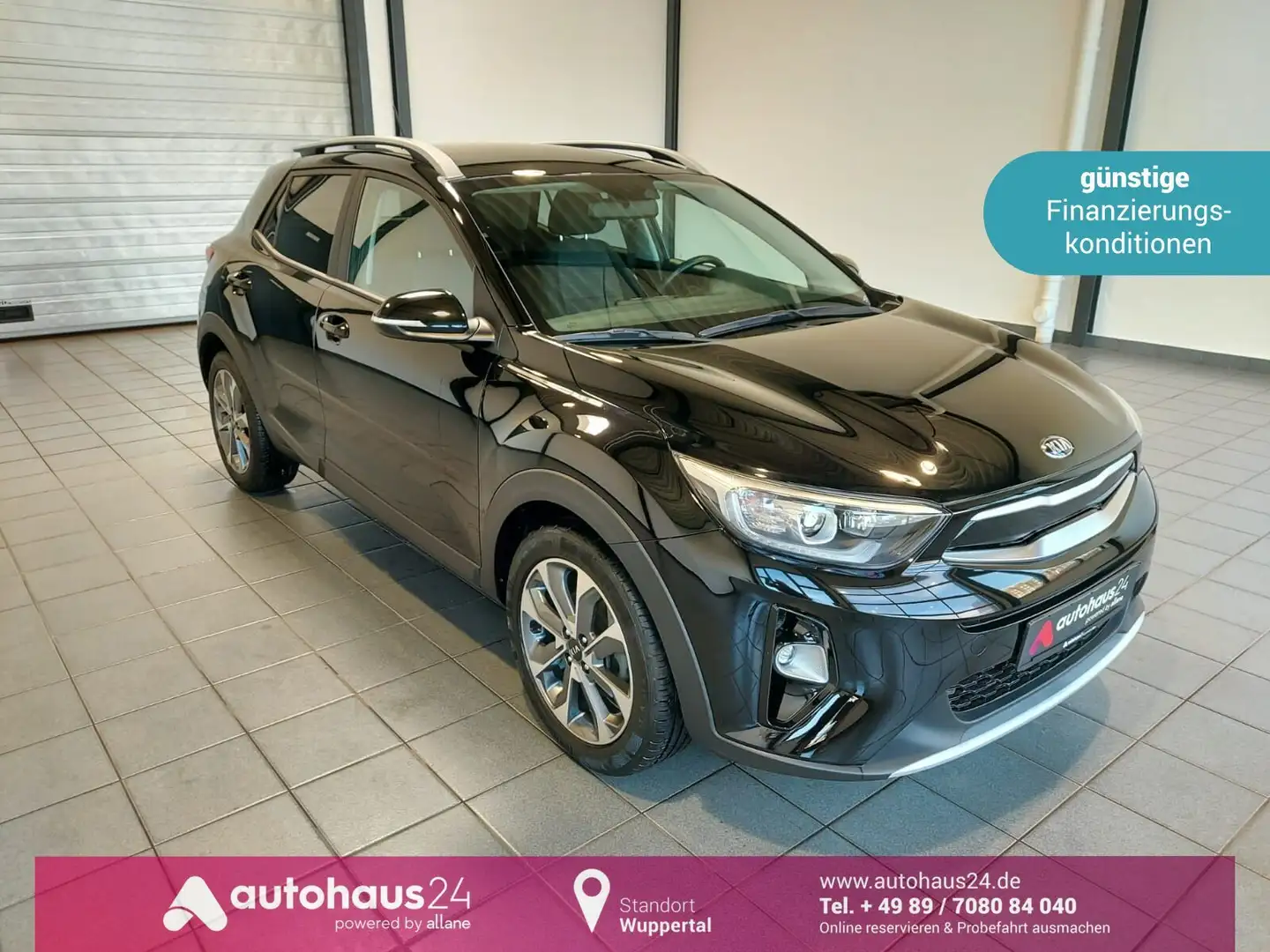 Kia Stonic 1.0 T-GDI Vision|CarPlay|Sitzhzg|PDC Schwarz - 1