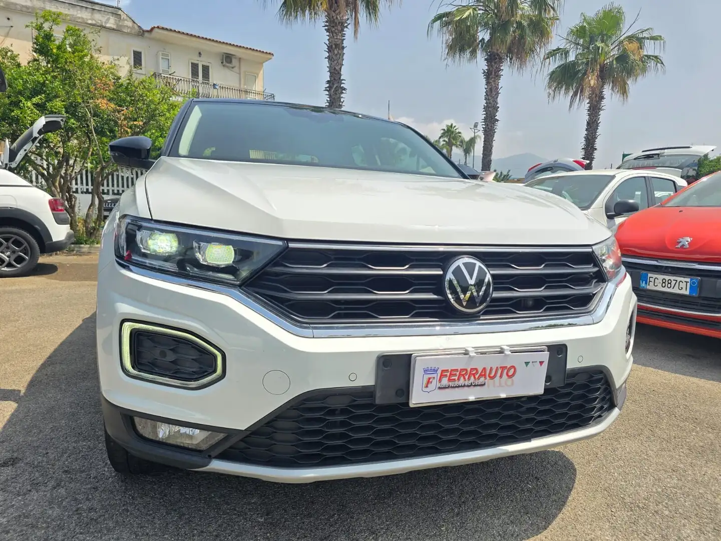 Volkswagen T-Roc 1.5TSI 150CV ACT ADVANCED PLUS DSG SPORT Bianco - 2