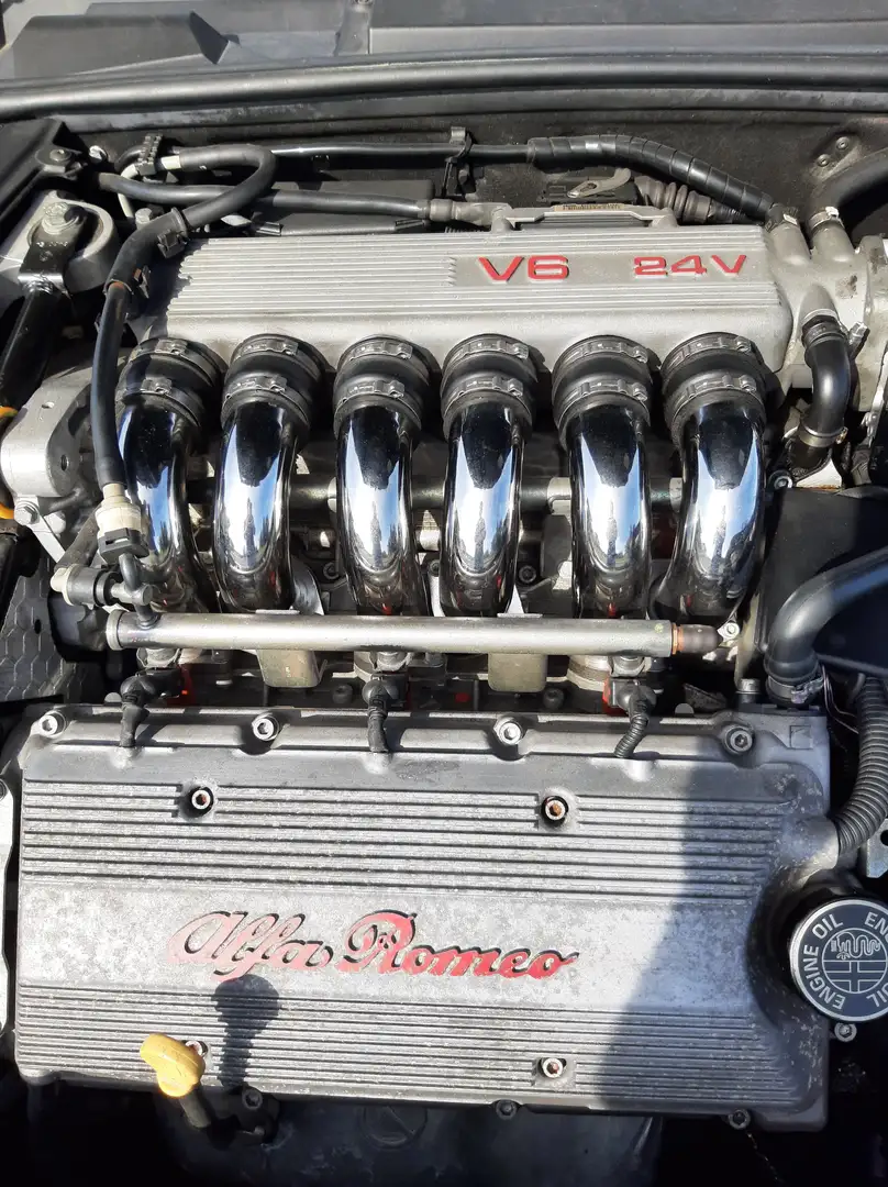 Alfa Romeo 166 3.2 V6 24v Ottime condizioni Negro - 2