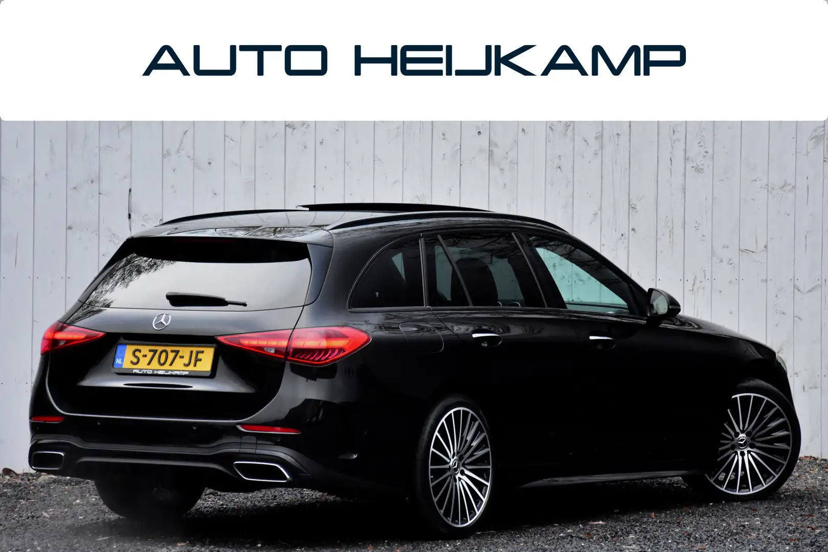 Mercedes-Benz C 200 Estate Launch Edition AMG Line | Pano-dak | Leer | Zwart - 2