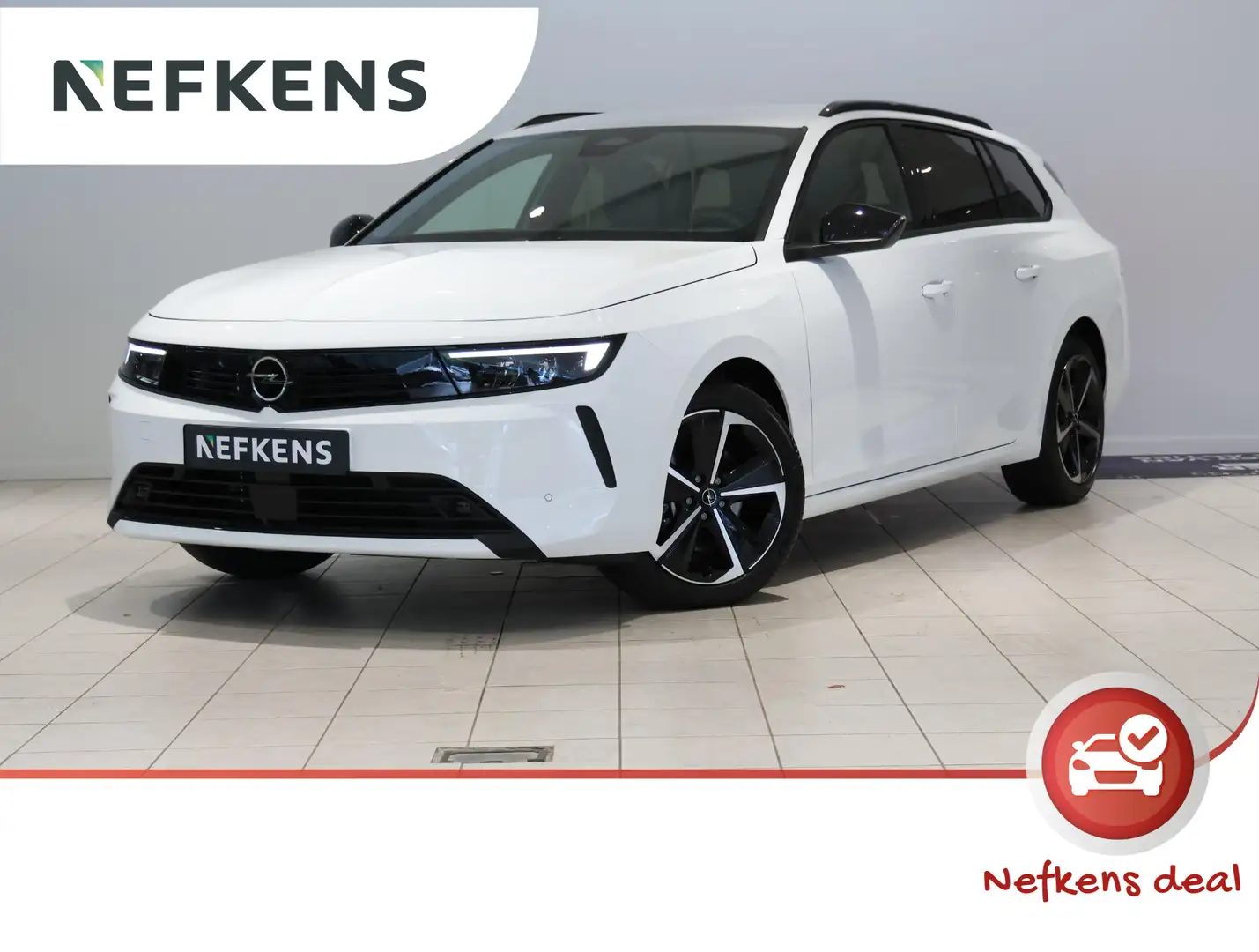 Opel Astra Sports Tourer 1.2 Turbo 145 pk Hybrid Business Edi Blanc - 1