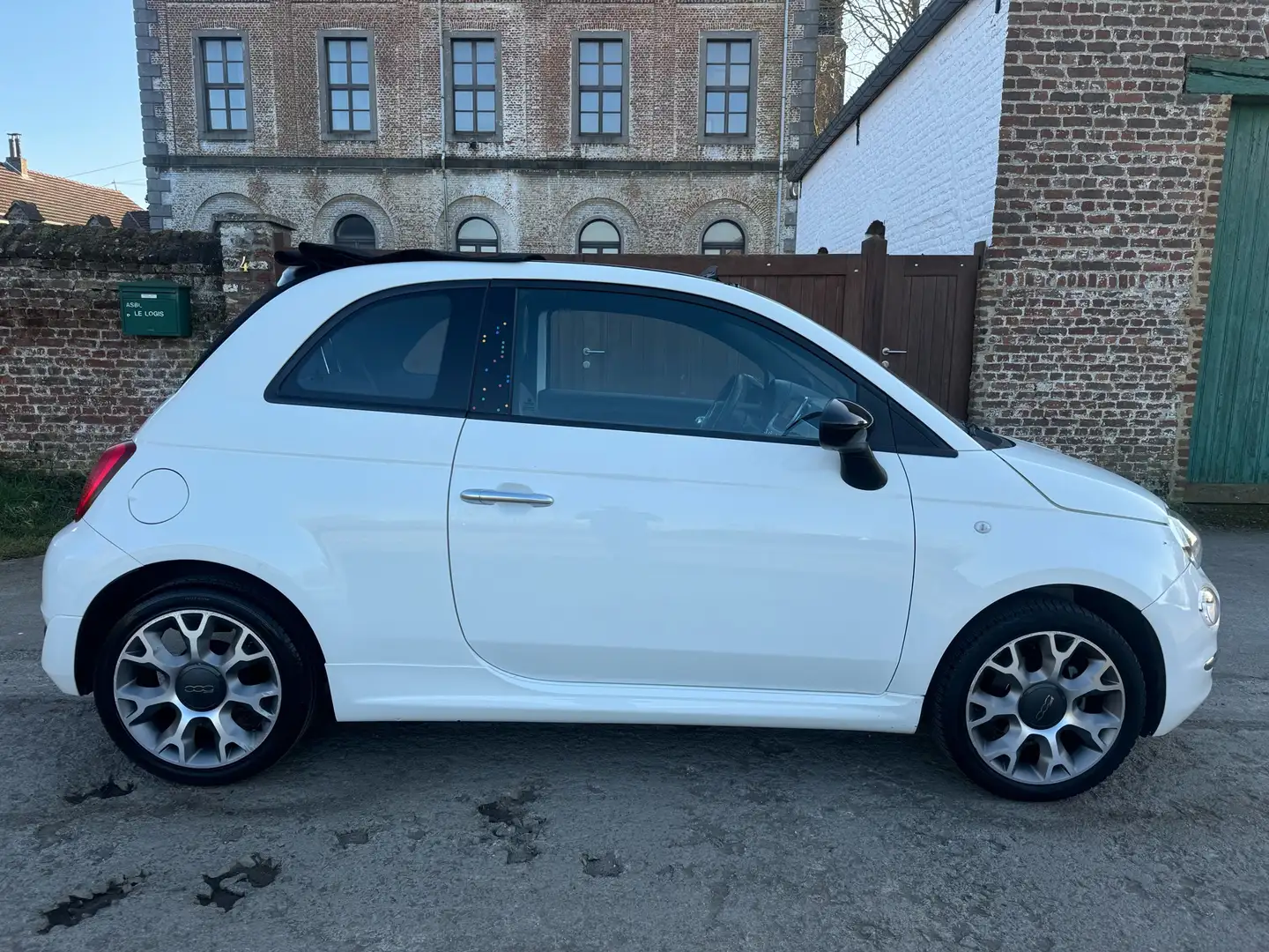 Fiat 500C 1.0i MHEV SPORT *GPS*CARPLAY* Wit - 2