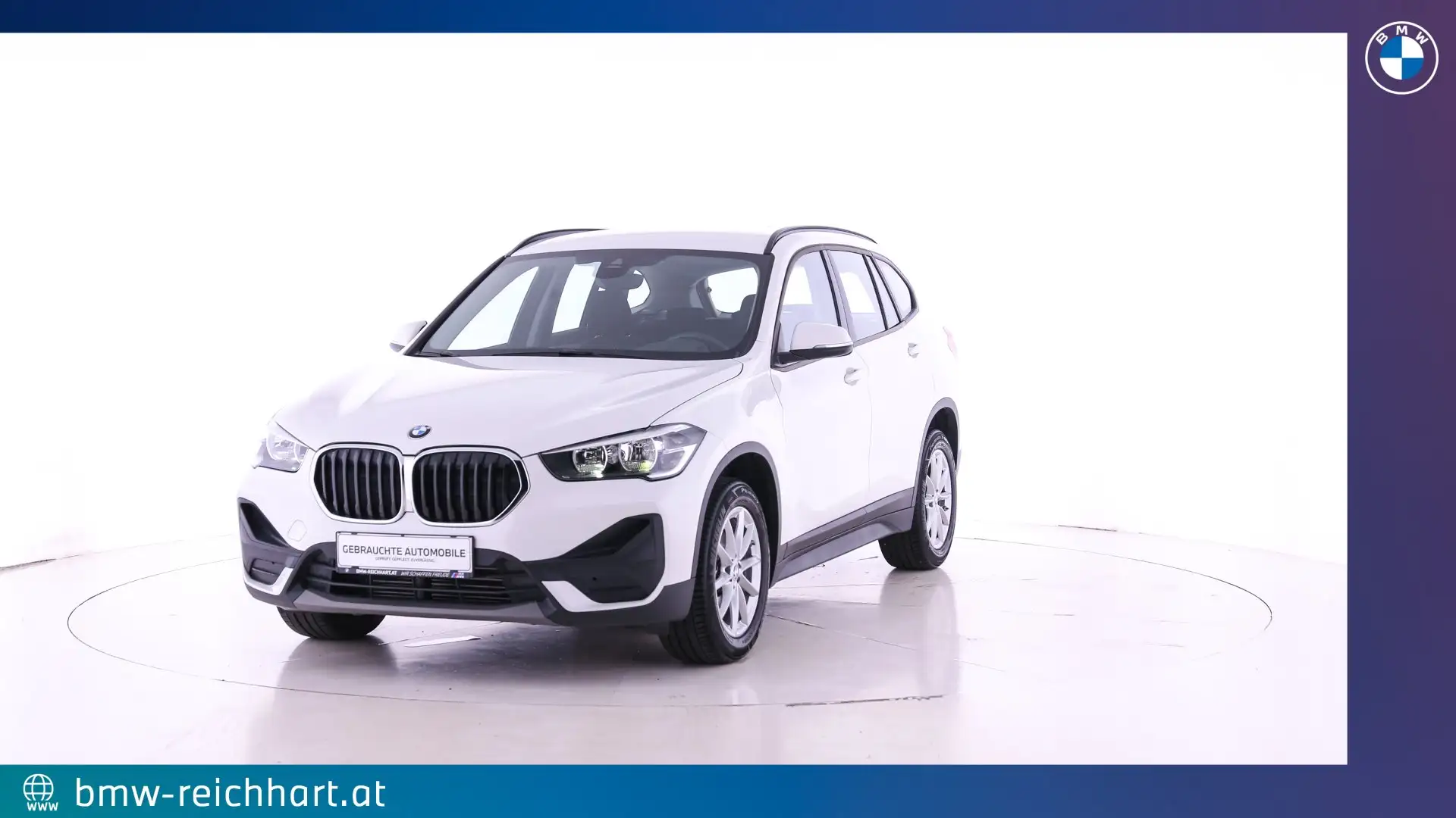 BMW X1 X1 sDrive16d Blanc - 1