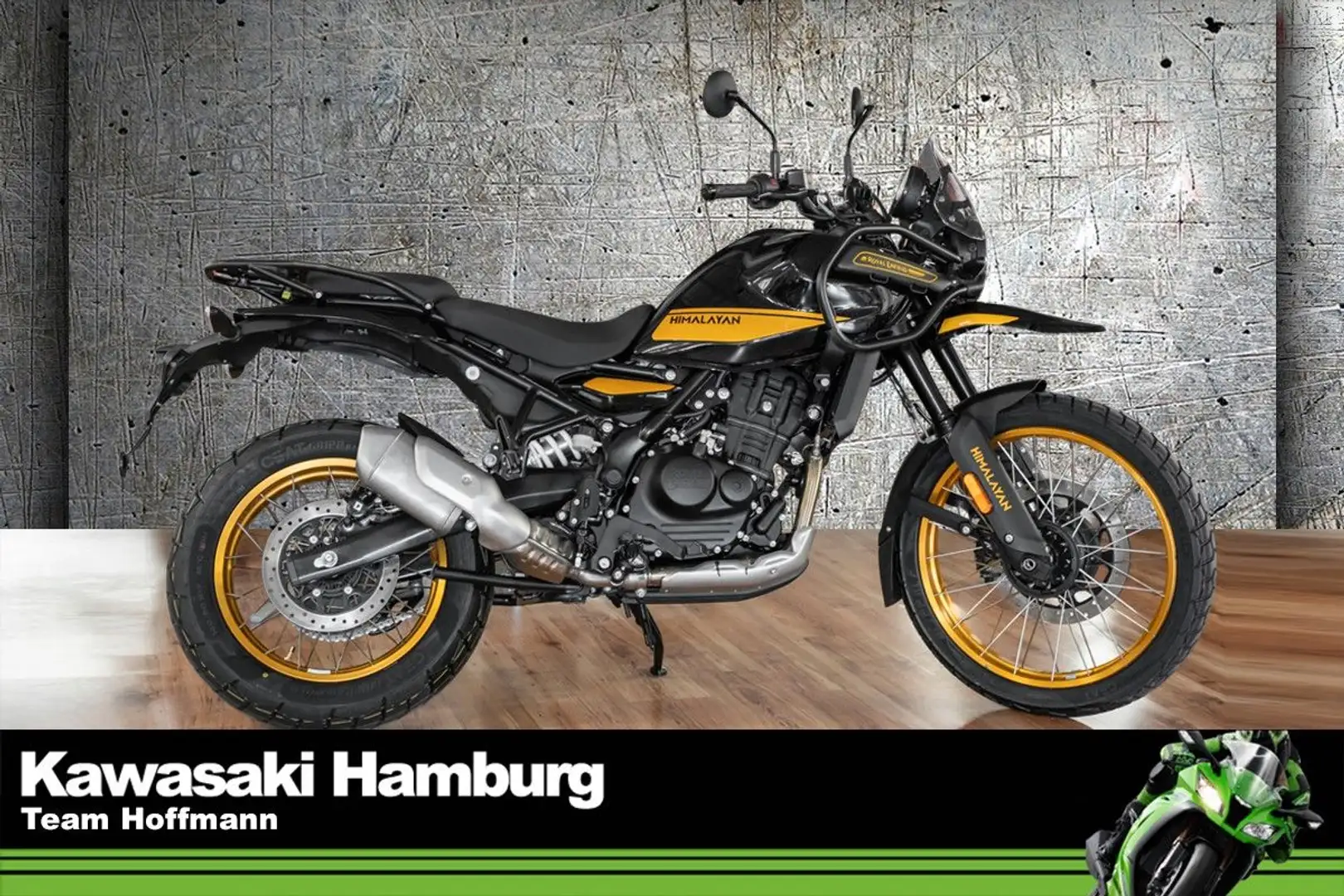 Royal Enfield Himalayan 450 ABS, tubeless, sofort lieferbar Schwarz - 1