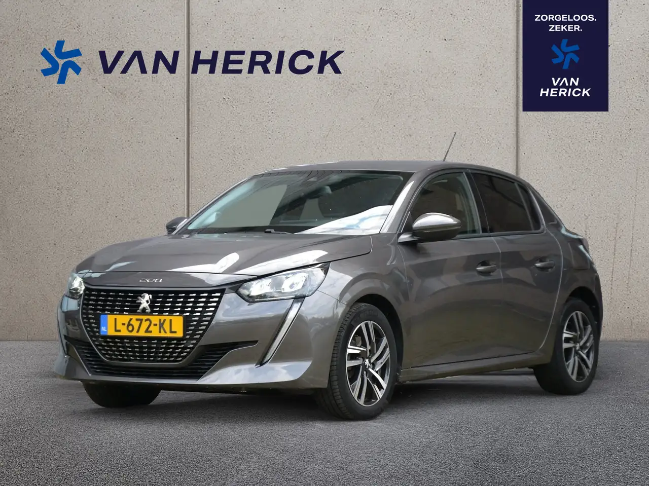 Peugeot 208 1.2 PureTech Allure Pack 101PK Automaat Achter