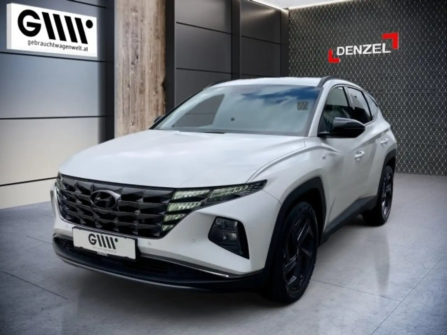 Hyundai TUCSON 1,6 T-GDI 2WD 48V Trend Line Plus Weiß - 2