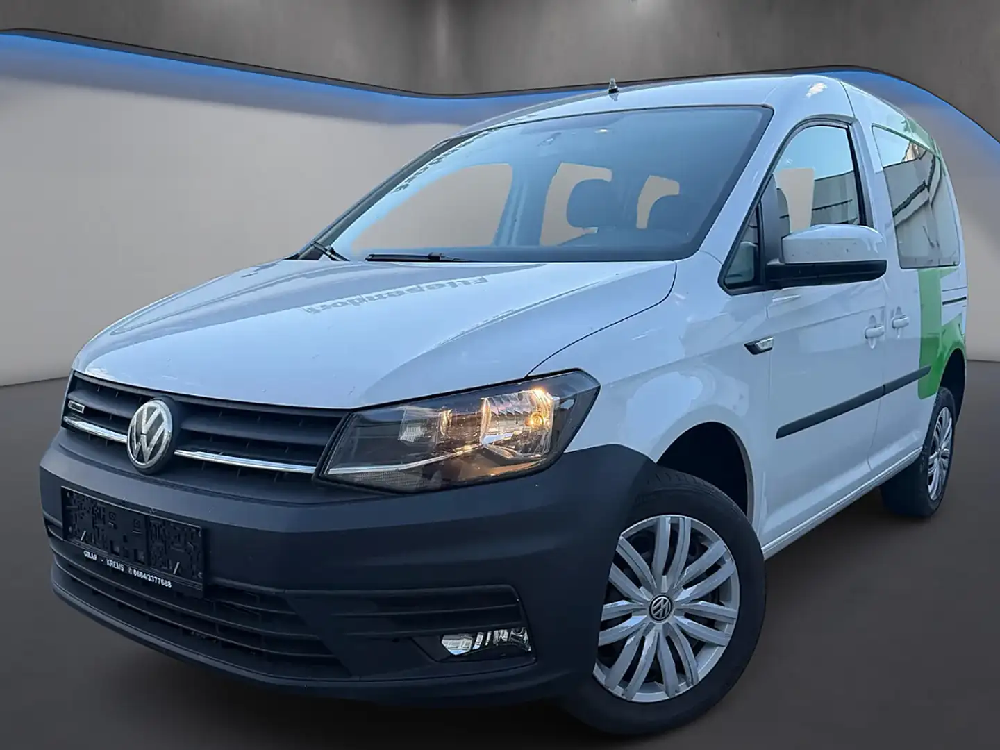 Volkswagen Caddy Kombi Trendline 2,0 TDI 4MOTION*AHK*Standheiz.* Weiß - 1