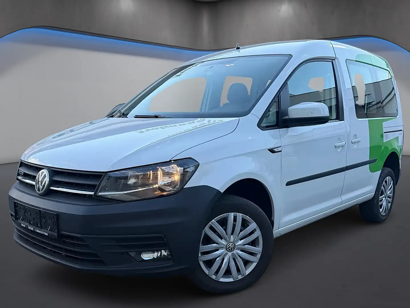 Volkswagen Caddy Kombi Trendline 2,0 TDI 4MOTION*AHK*Standheiz.* Weiß - 2