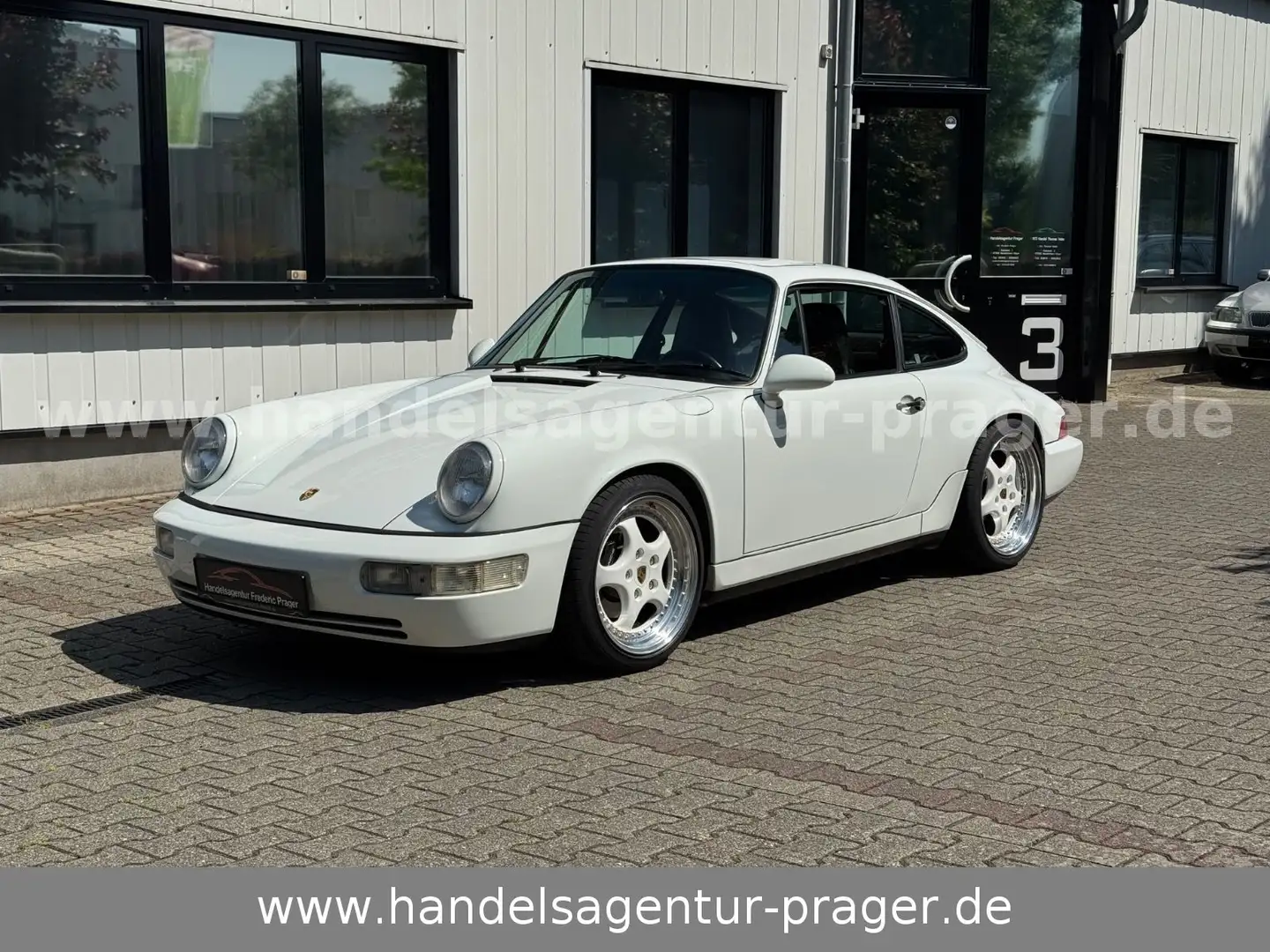 Porsche 964 911 964 Carrera 4 Coupe Schalter SD Klima 18Zoll Beyaz - 1