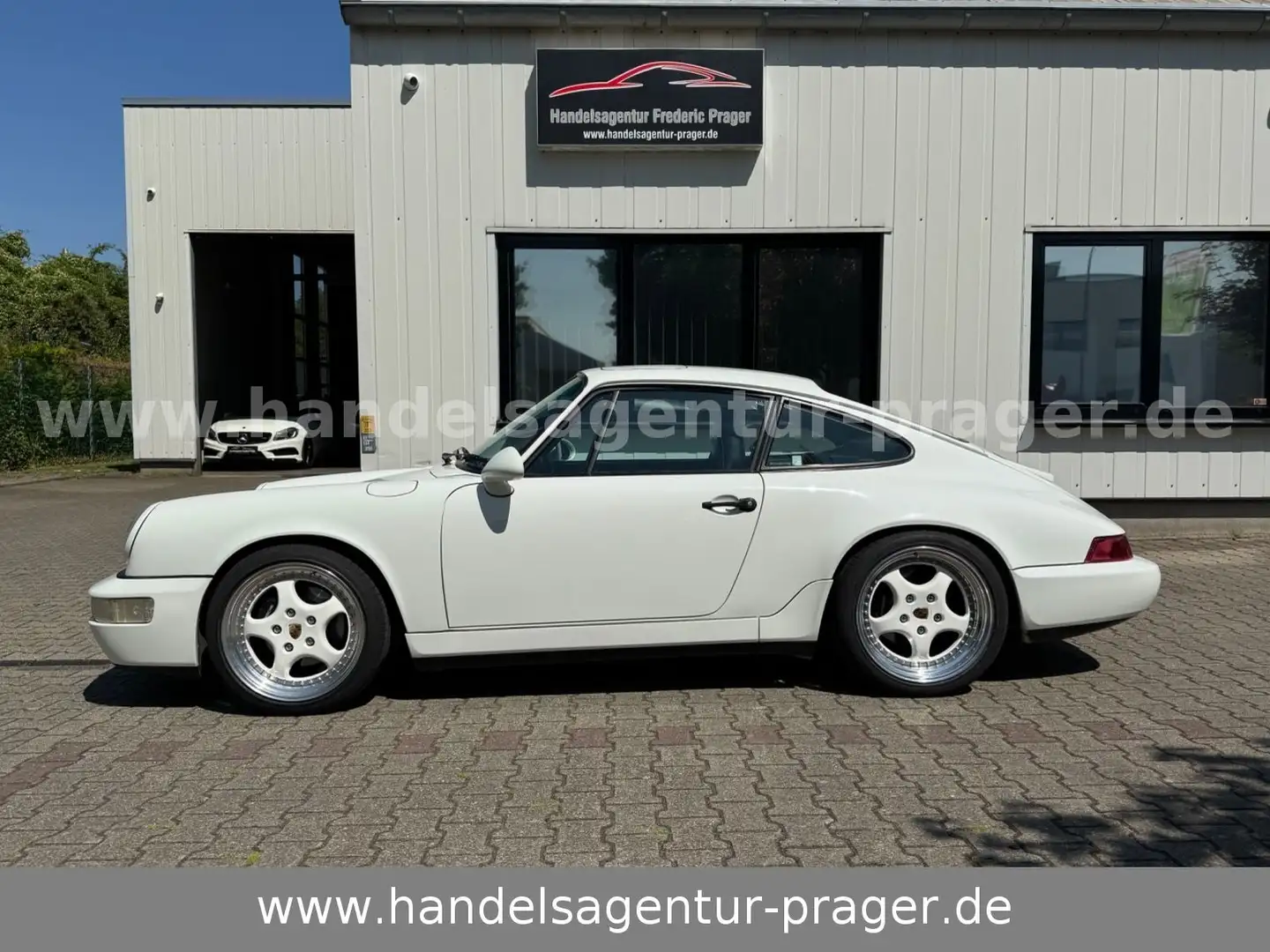 Porsche 964 911 964 Carrera 4 Coupe Schalter SD Klima 18Zoll Beyaz - 2