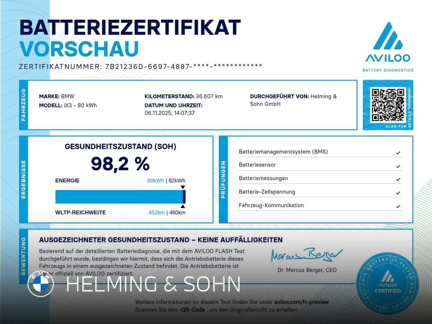 BMW iX3 M-Sport Head-Up HK HiFi DAB ACC uvm. Schwarz - 1