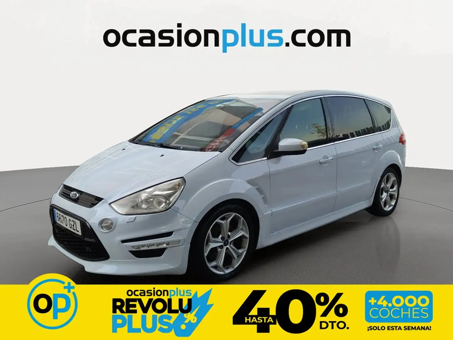 Ford S-Max 2.0 EcoBoost Titanium S Powershift Blanco - 1