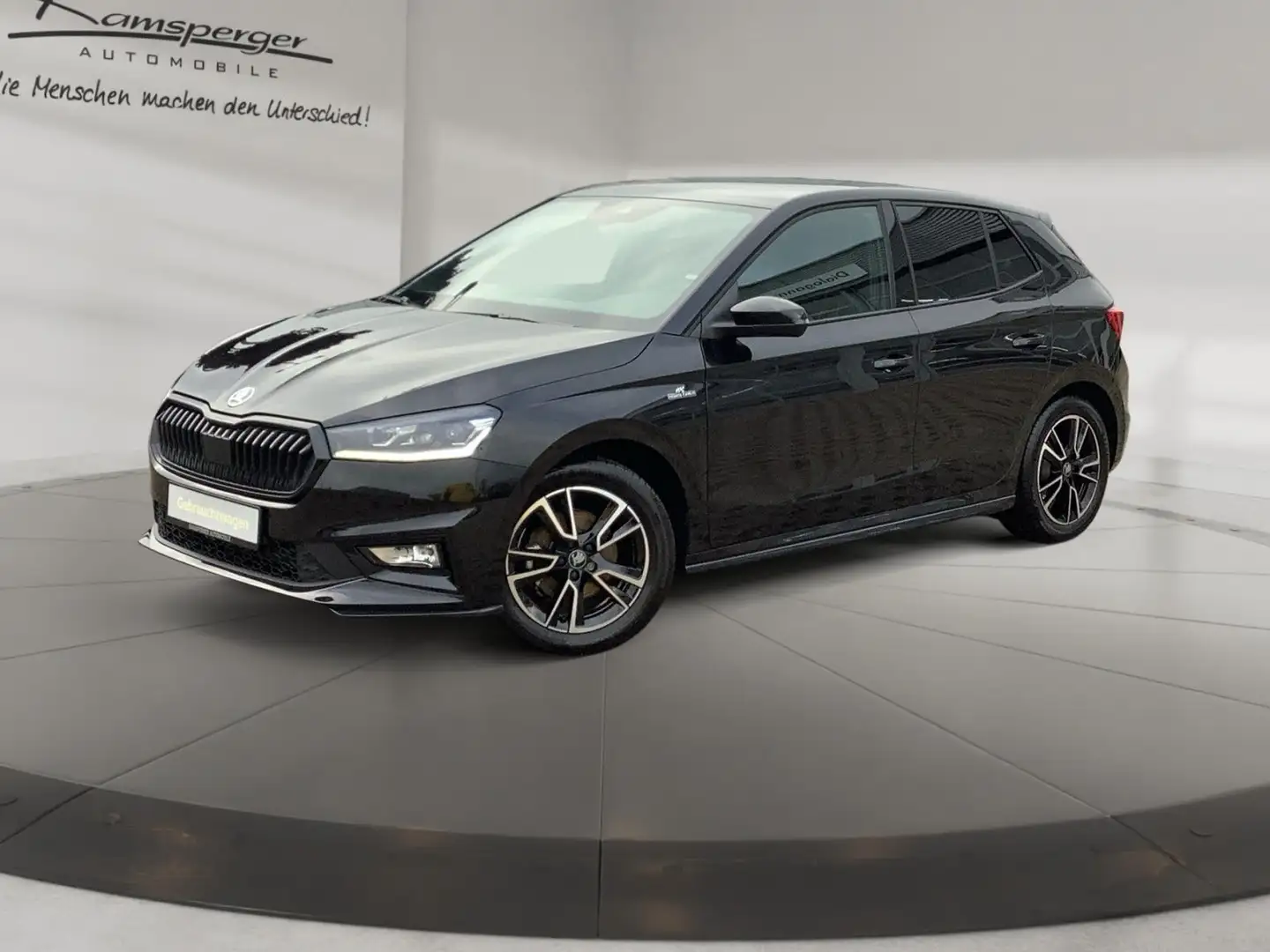 Skoda Fabia 1.0 TSI DSG Monte Carlo GRA LED APP Kamera Schwarz - 2