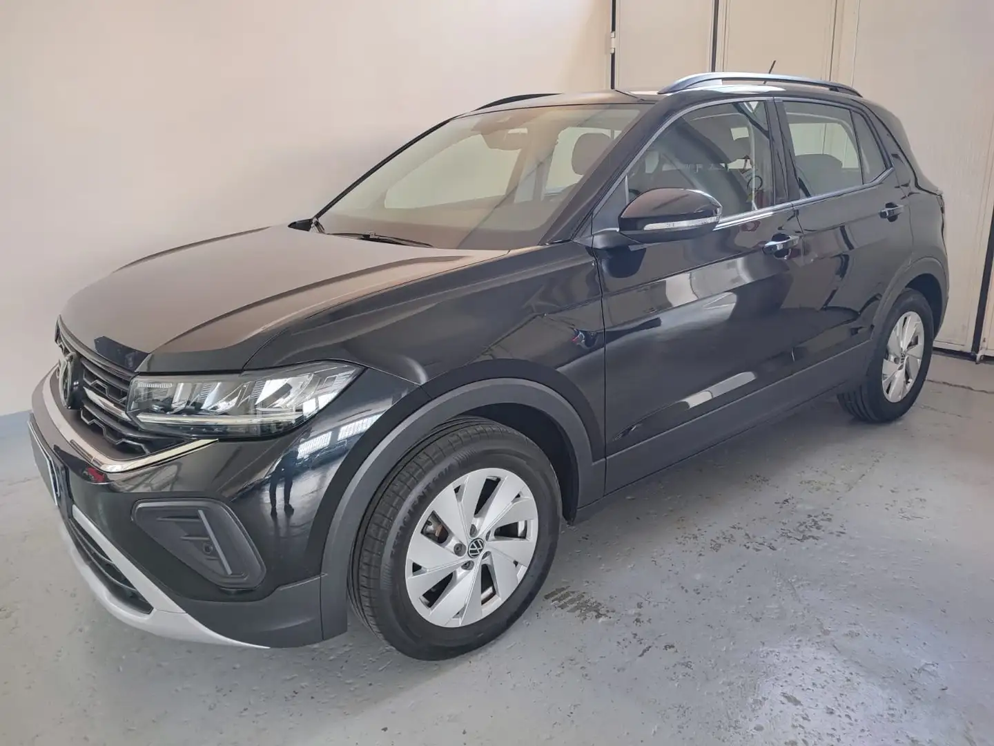 Volkswagen T-Cross 1.0 tsi Life 115cv dsg Zwart - 1