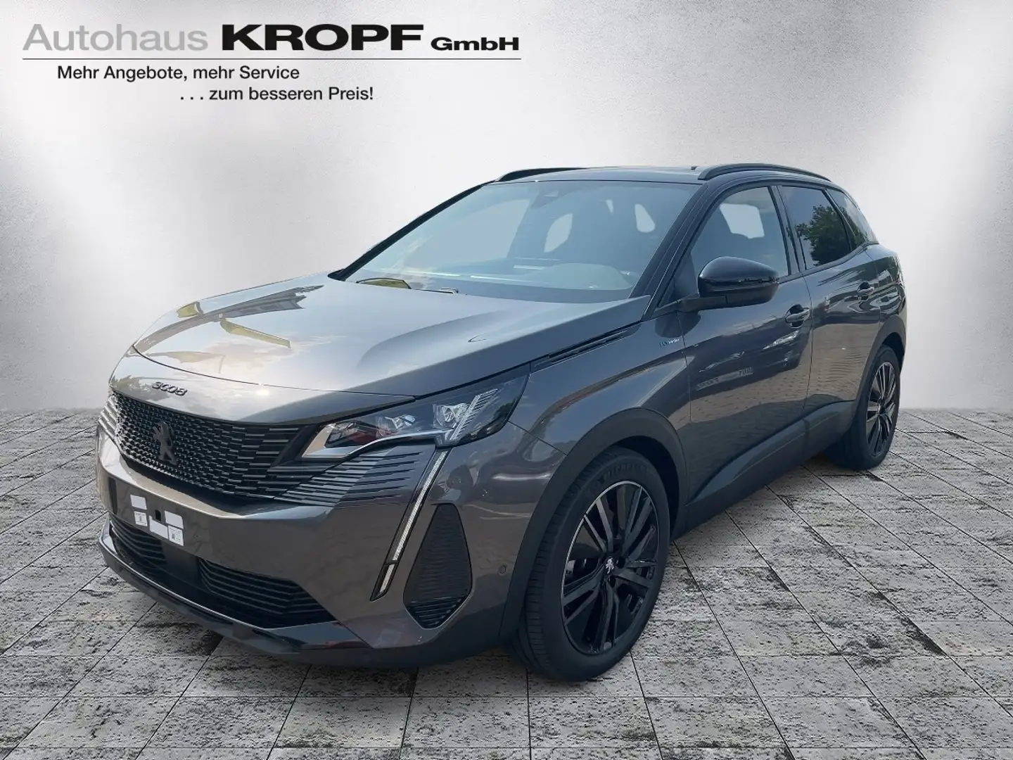 Peugeot 3008 Hybrid 225 PHEV GT *Massage*KeyLess*8fach Grau - 2