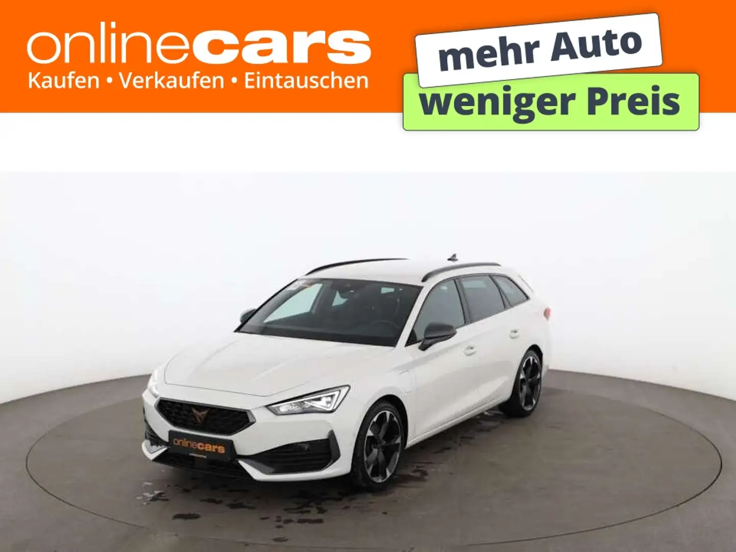 CUPRA Leon ST 1.4 PHEV 150/204 Aut LED RADAR NAVI R-CAM Weiß - 1