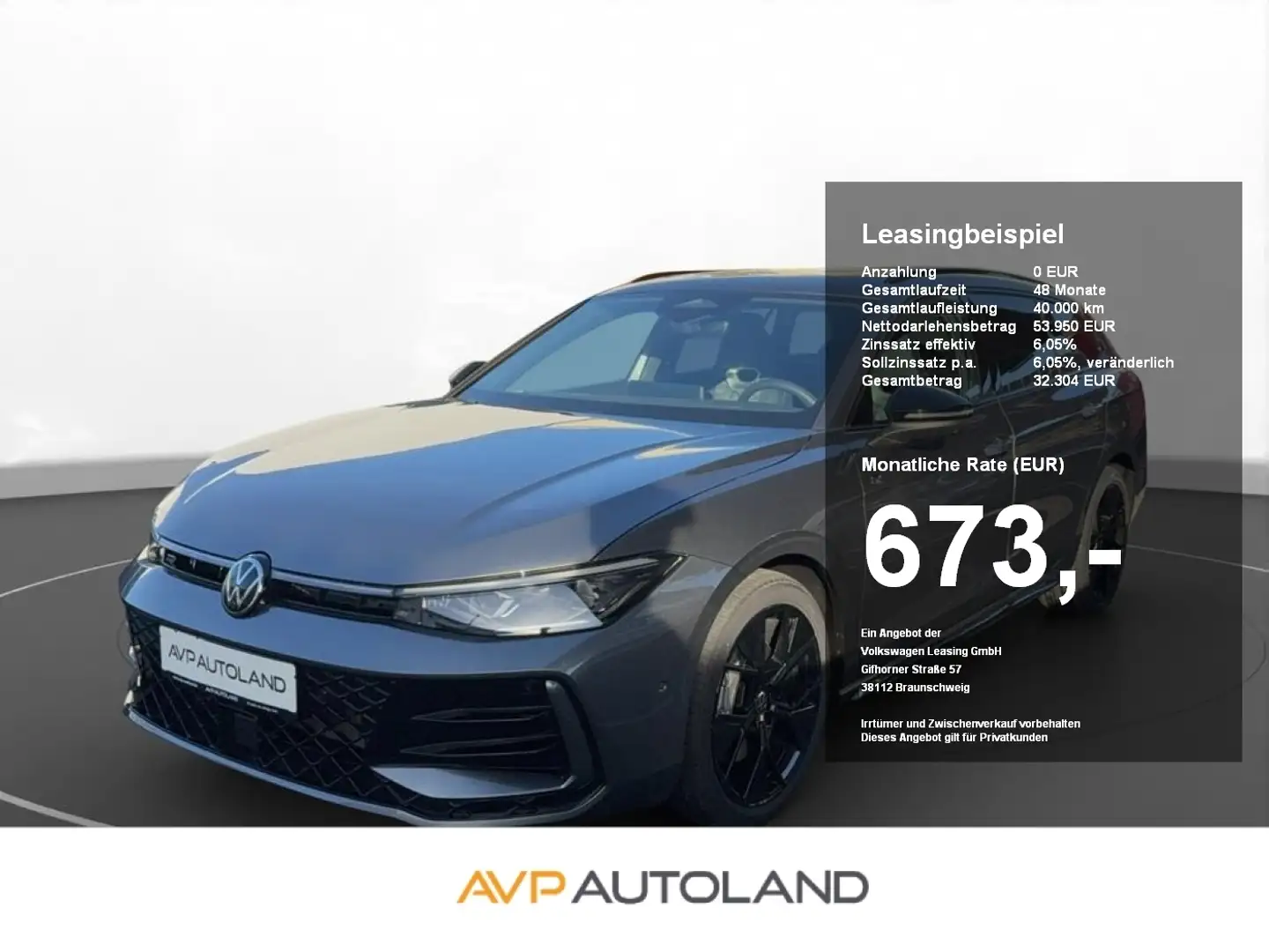 Volkswagen Passat 2.0 TDI DSG 4MOTION R-Line | STANDH. | Grau - 1