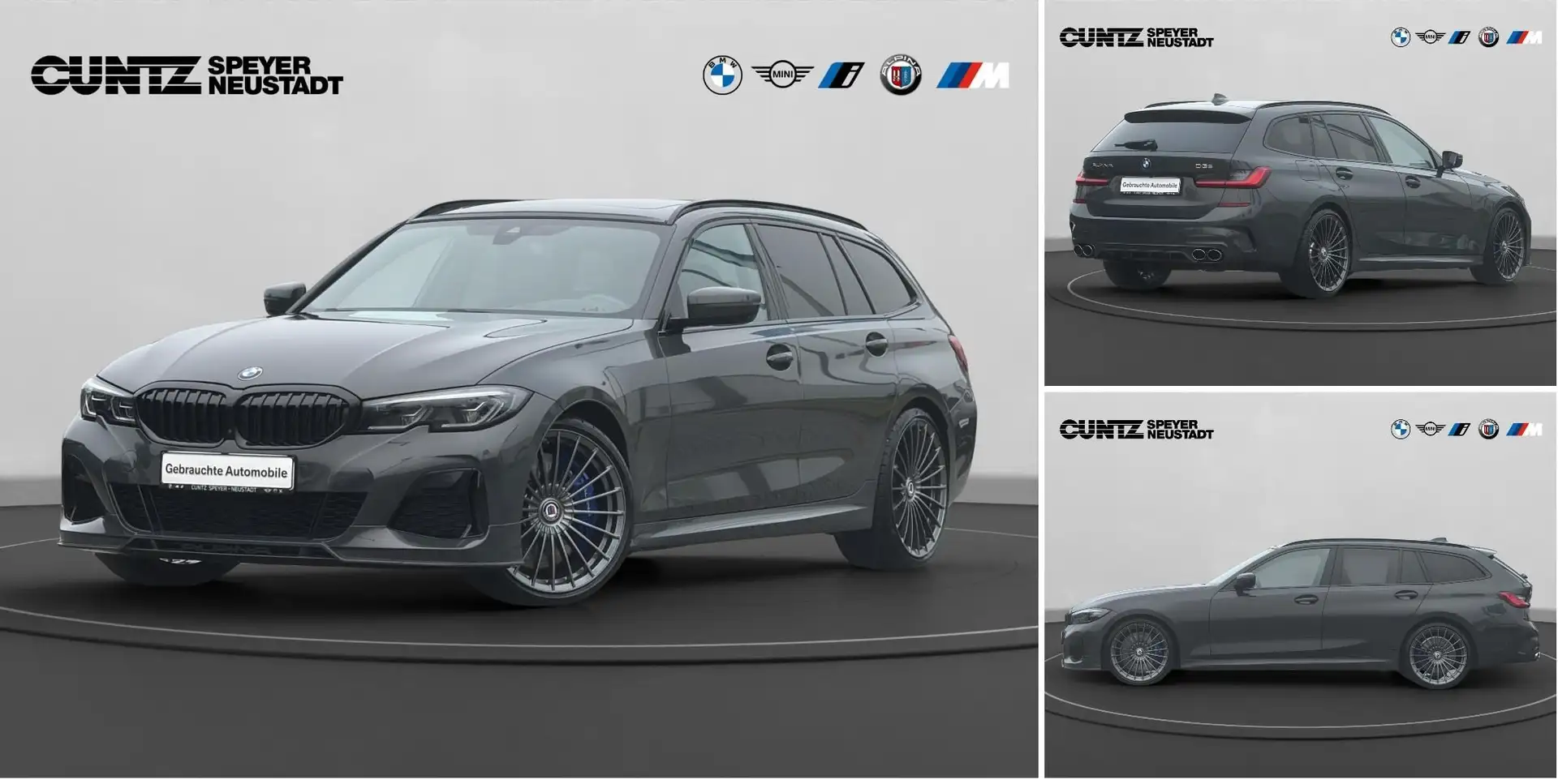 Alpina D3 S Touring Panorama Head-Up Laserlicht Harman/Kardo Grau - 1