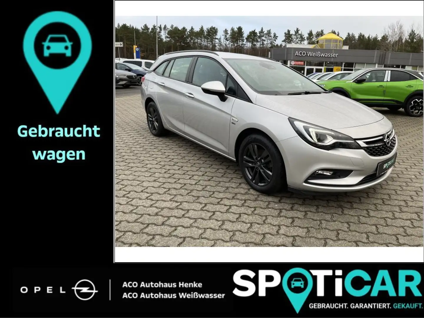 Opel Astra 1.6 D Start/Stop Sports Tourer 120 Jahre Argent - 1