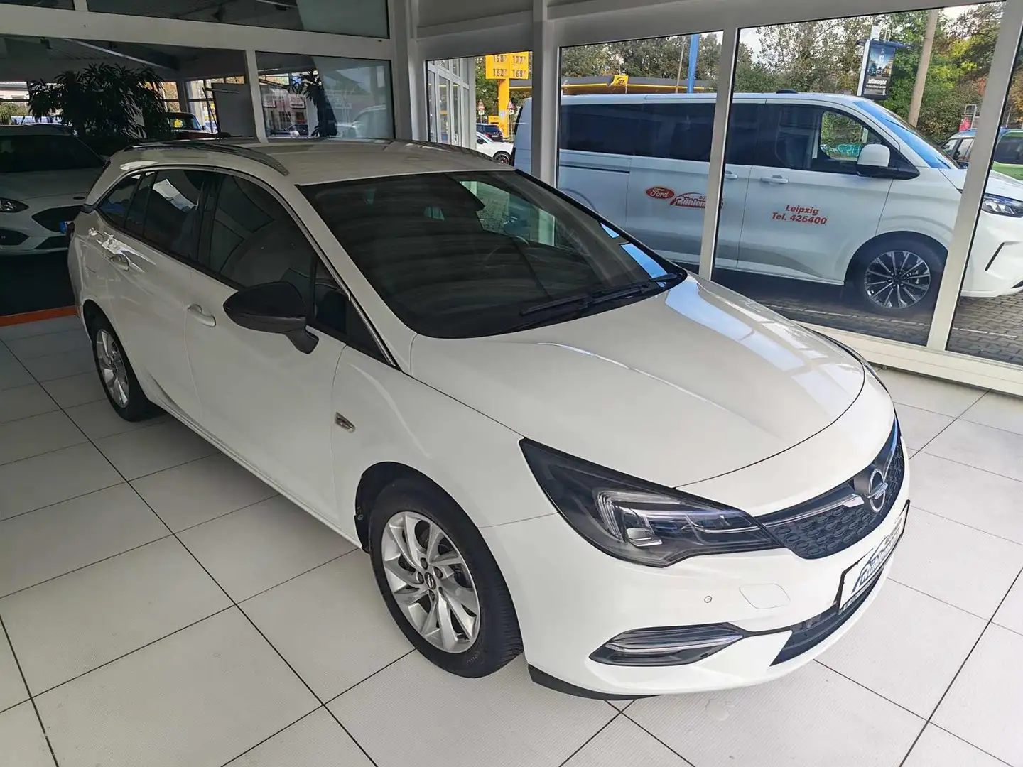 Opel Astra Elegance LED LEDER/STOFF NAVI KAMERA SiTZ-/LENKRAD Blanc - 2