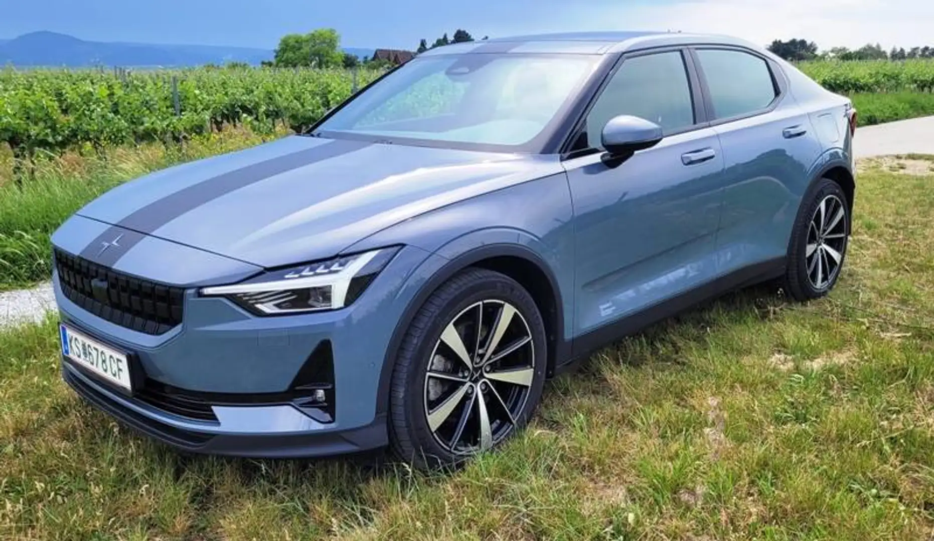 Polestar 2 Polestar 2 Long Range 78kWh Dual Motor, Allrad, 1.Besitz, AHK, PilotPlus, LED-Matrix Grau - 1