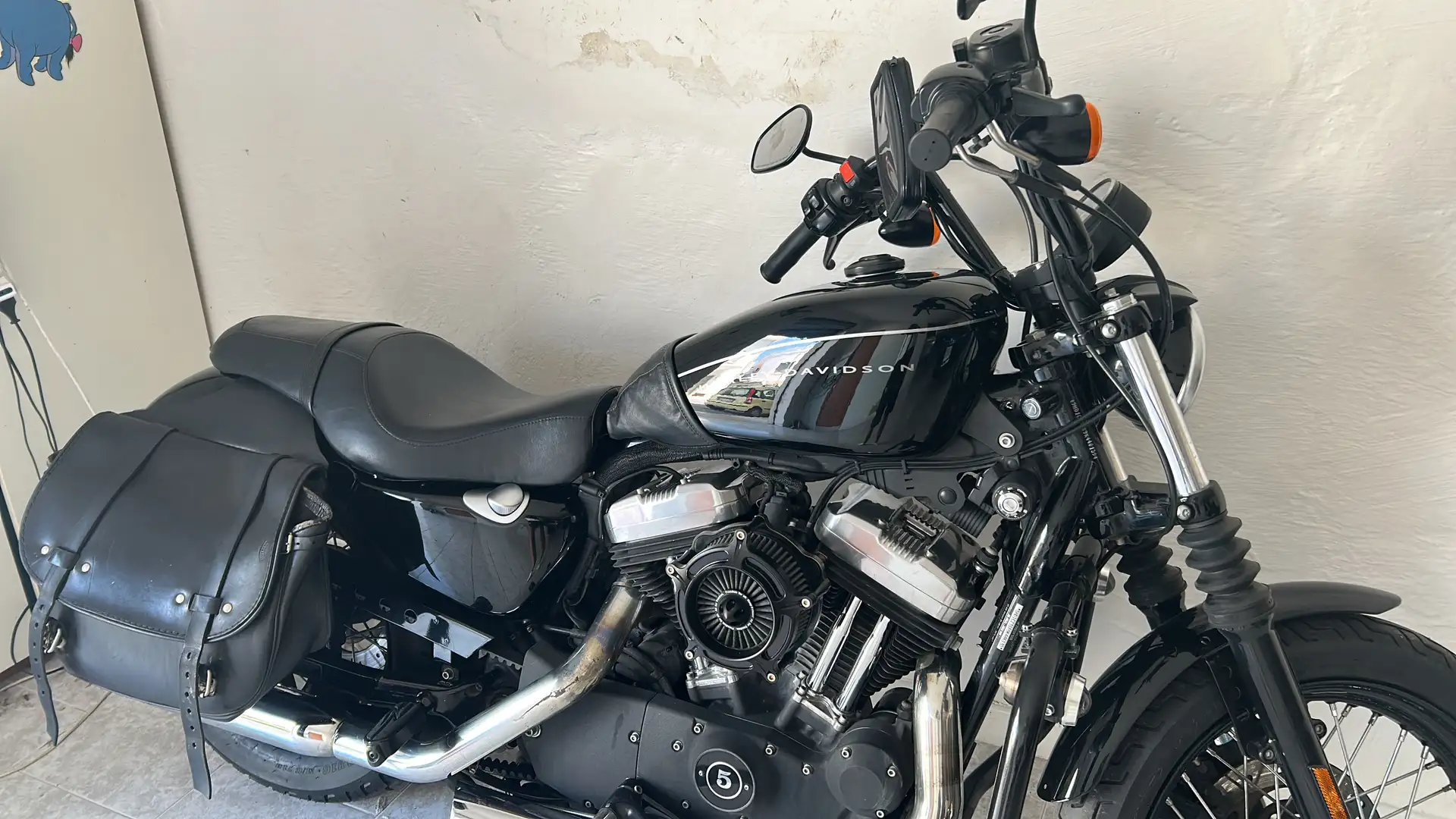 Harley-Davidson 1200 Custom Czarny - 1