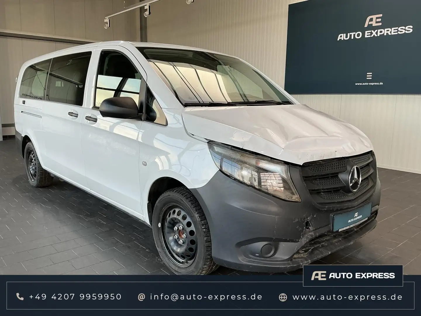 Mercedes-Benz Vito 114 CDI Pro extralang+Kamera+Tourer+Navi Blanc - 1