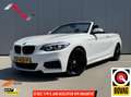 BMW 218 2-serie Cabrio 218i Executive M-Sport|Navi|NL-Auto Weiß - thumbnail 1