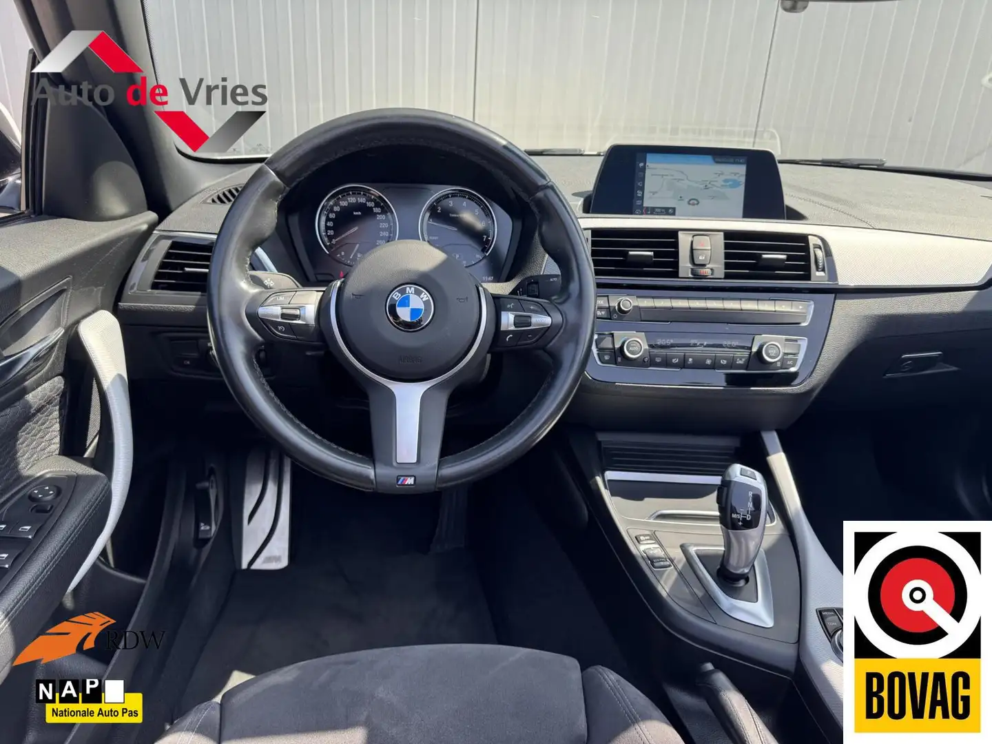 BMW 218 2-serie Cabrio 218i Executive M-Sport|Navi|NL-Auto Blanc - 2