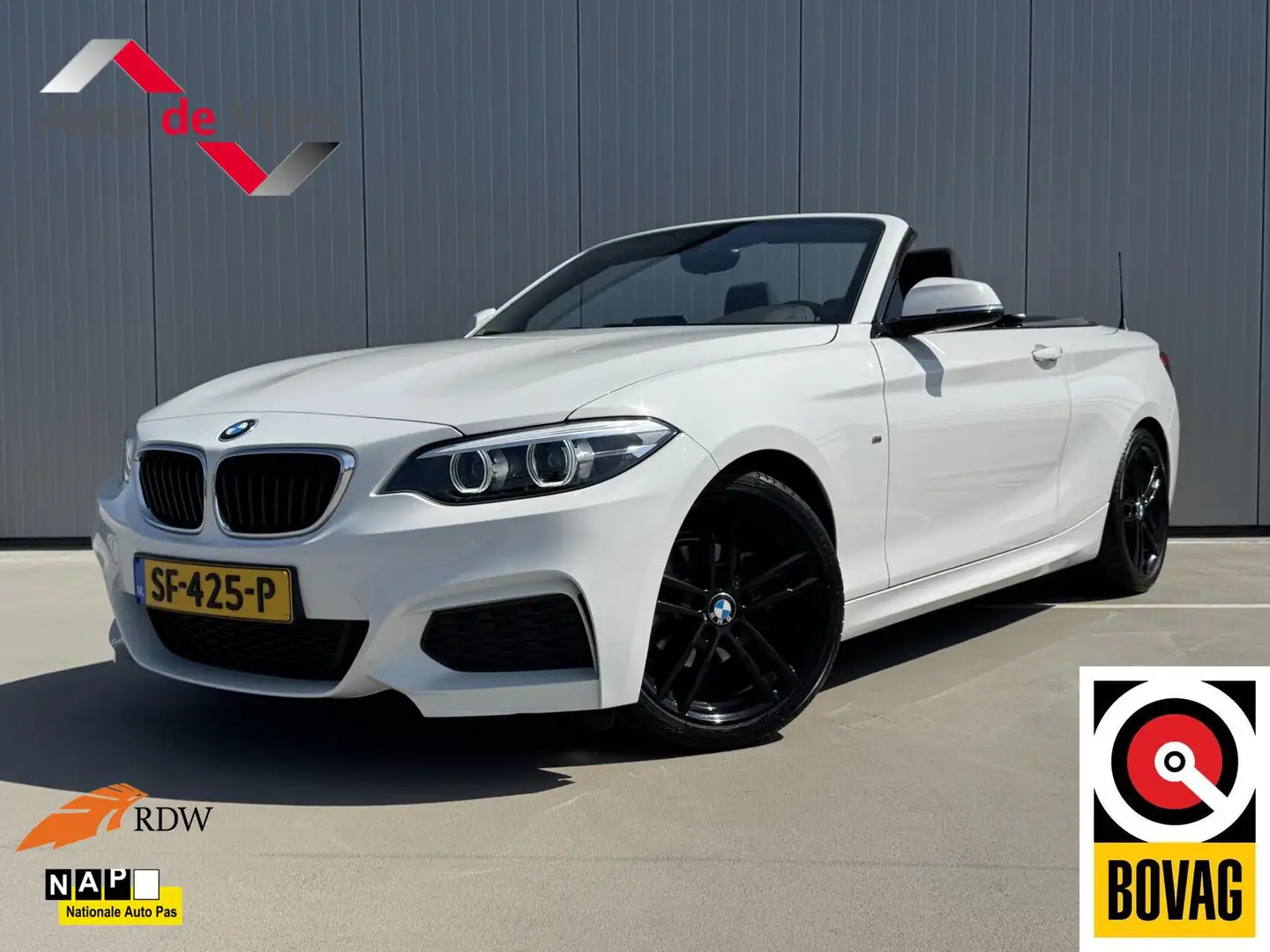 BMW 218 2-serie Cabrio 218i Executive M-Sport|Navi|NL-Auto Wit - 1