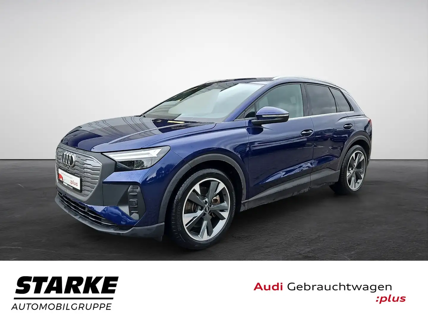 Audi Q4 e-tron 45 quattro NaviPlus LED 20-Zoll SHZ Sportsitze APS Blau - 2