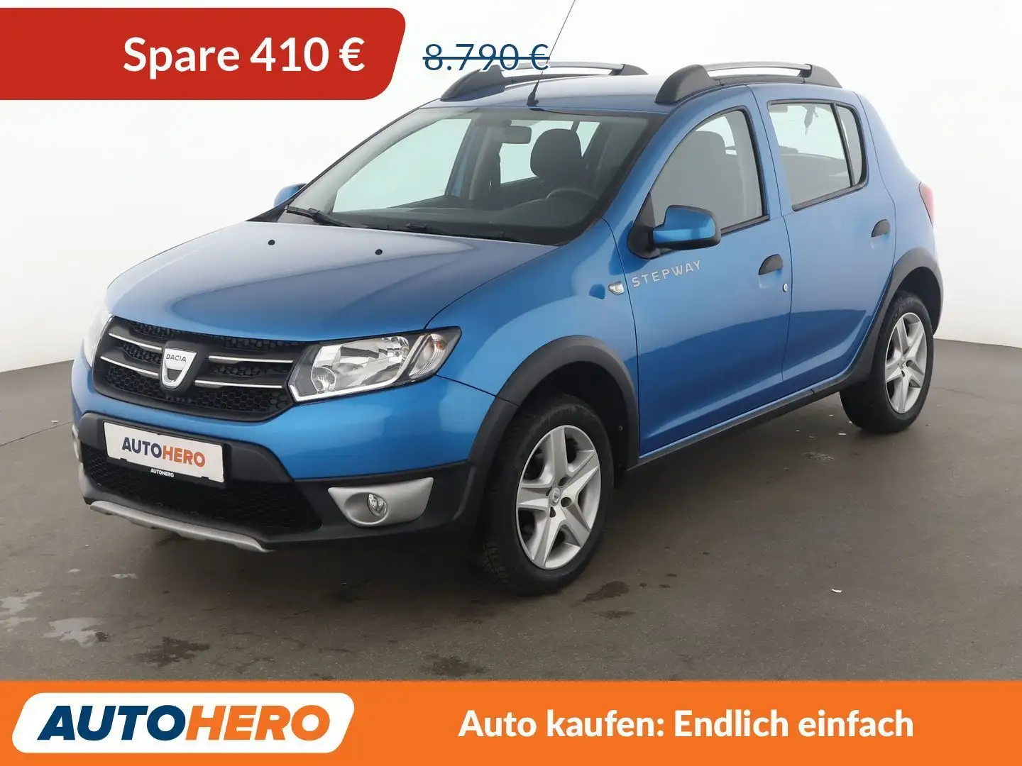 Dacia Sandero 1.5 dCi Stepway Prestige*NAVI*PDC*KLIMA*TEMPO* Blau - 1