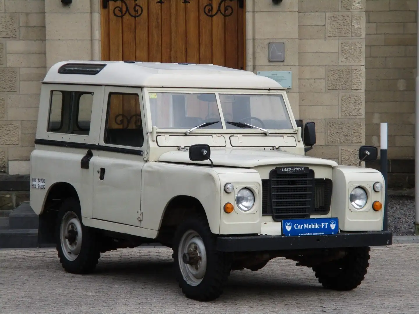 Land Rover Series *88*H-KENNZEICHEN*71000KM*TÜV NEU Béžová - 1