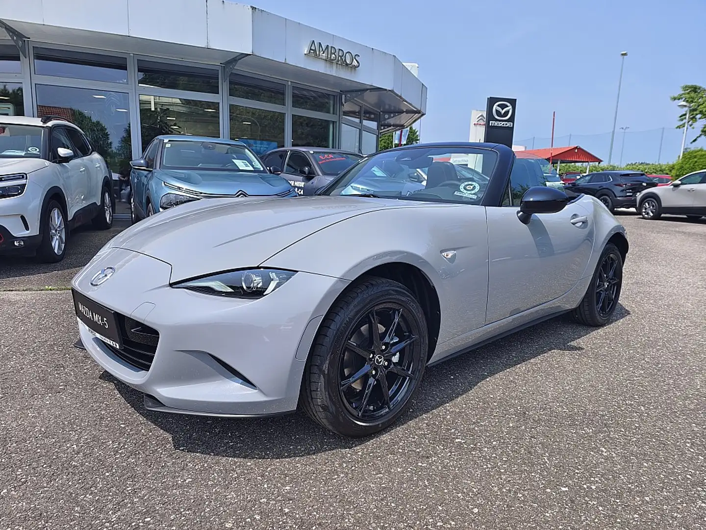 Mazda MX-5 SoftTop G132 Skyactiv Prime-Line Cabrio-Roadster Grau - 1