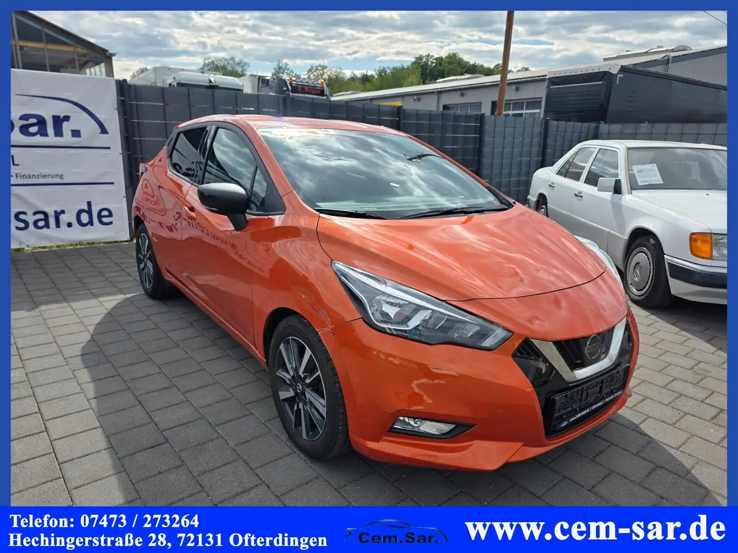 Nissan Micra N-Way *Euro 6*Klima*SHZ*Bluetooth*Kamera*+ Orange - 1