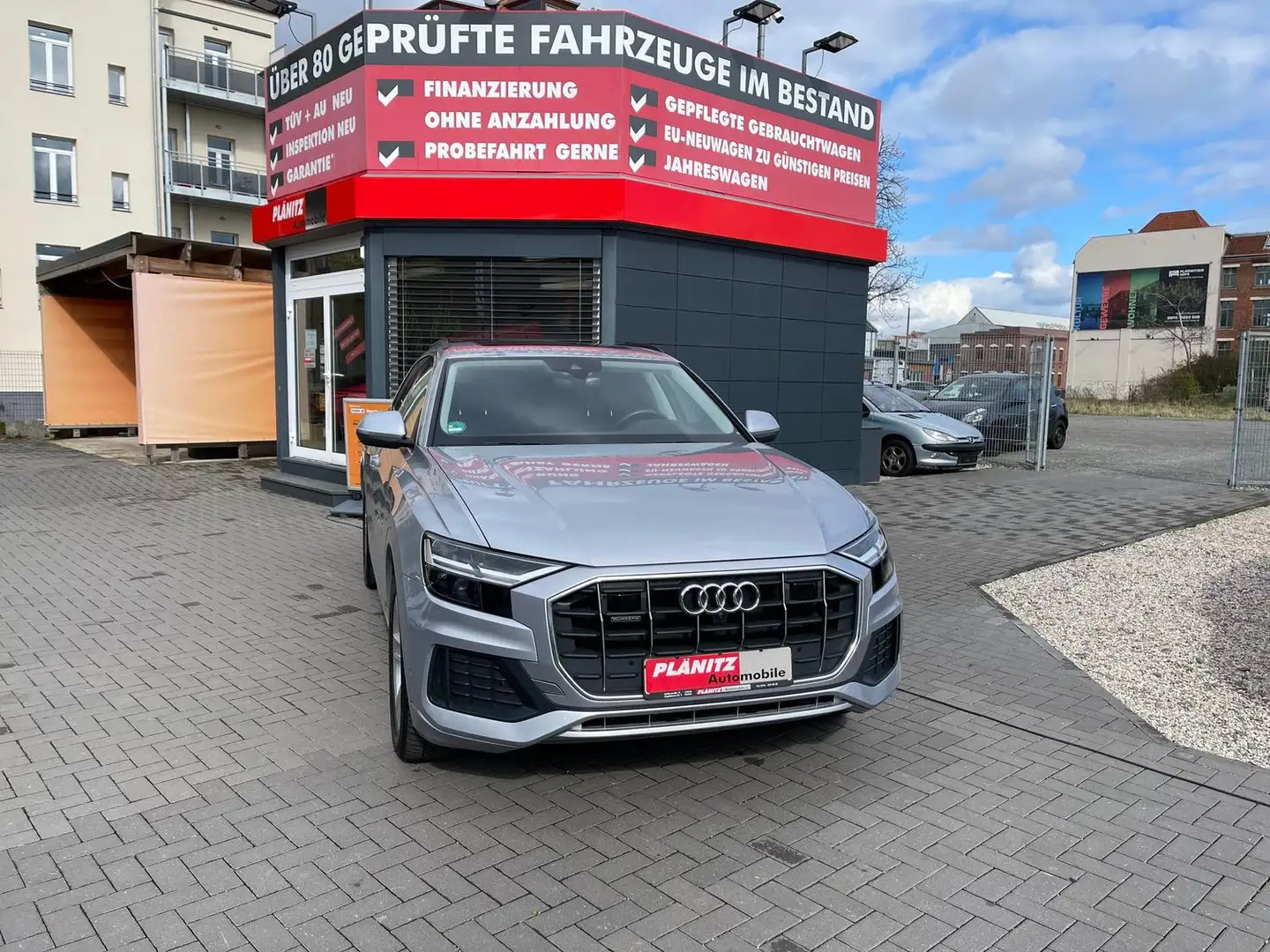 Audi Q8 50 TDI quattro/Navi/digit.Tacho/Bluetooth/Leder Silber - 1