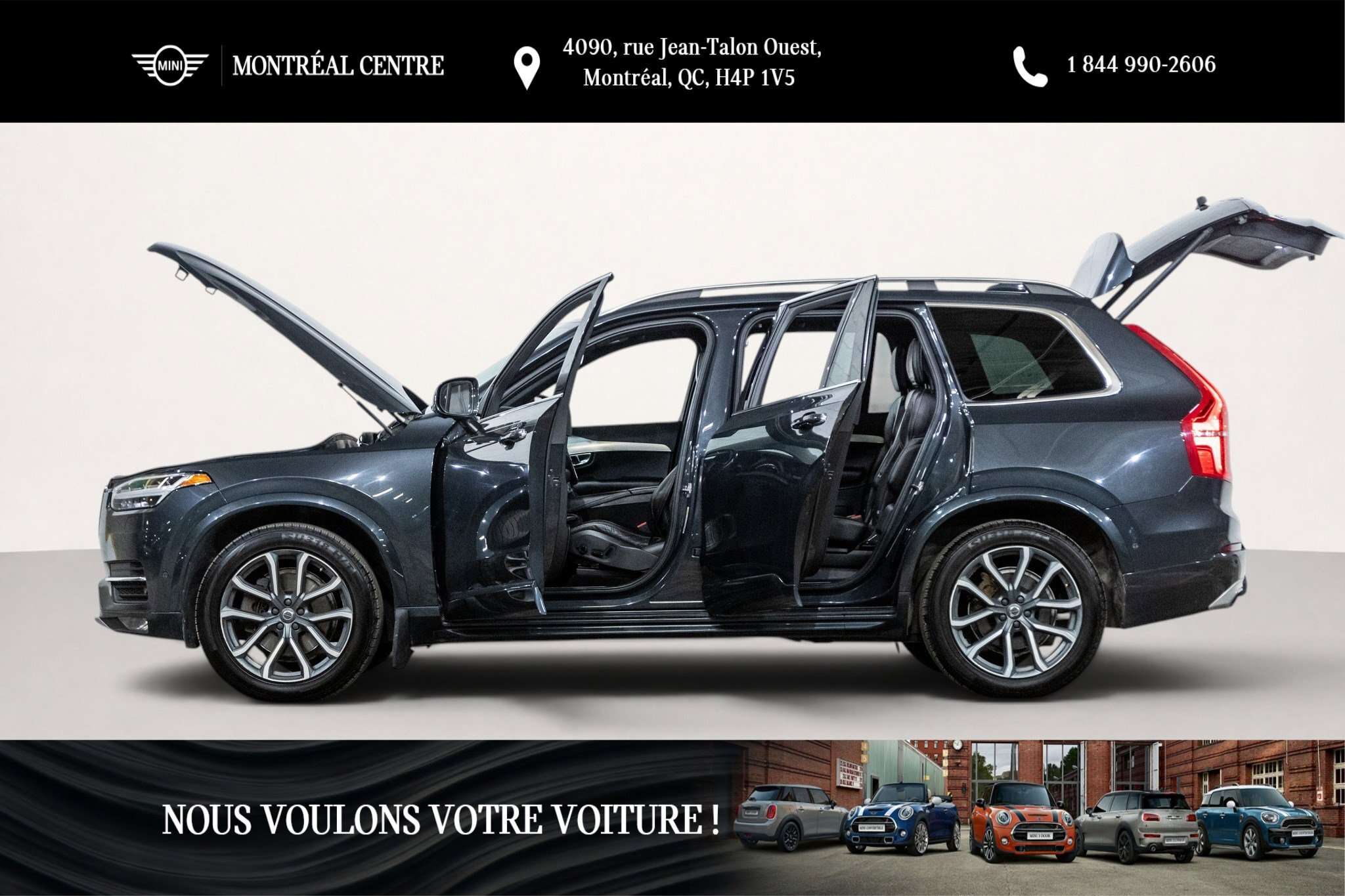2017 Volvo XC90 T6 Momentum | Traction intégrale | City Safety | S alt 5