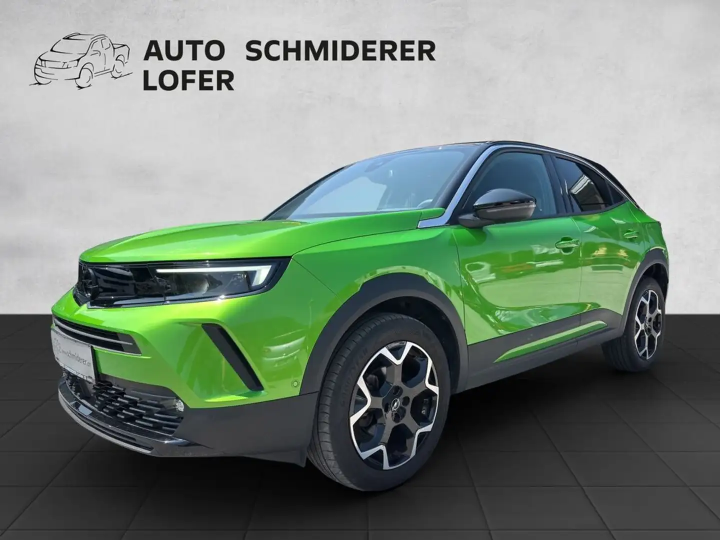 Opel Mokka 1.2 Turbo Ultimate 8AT Grün - 1