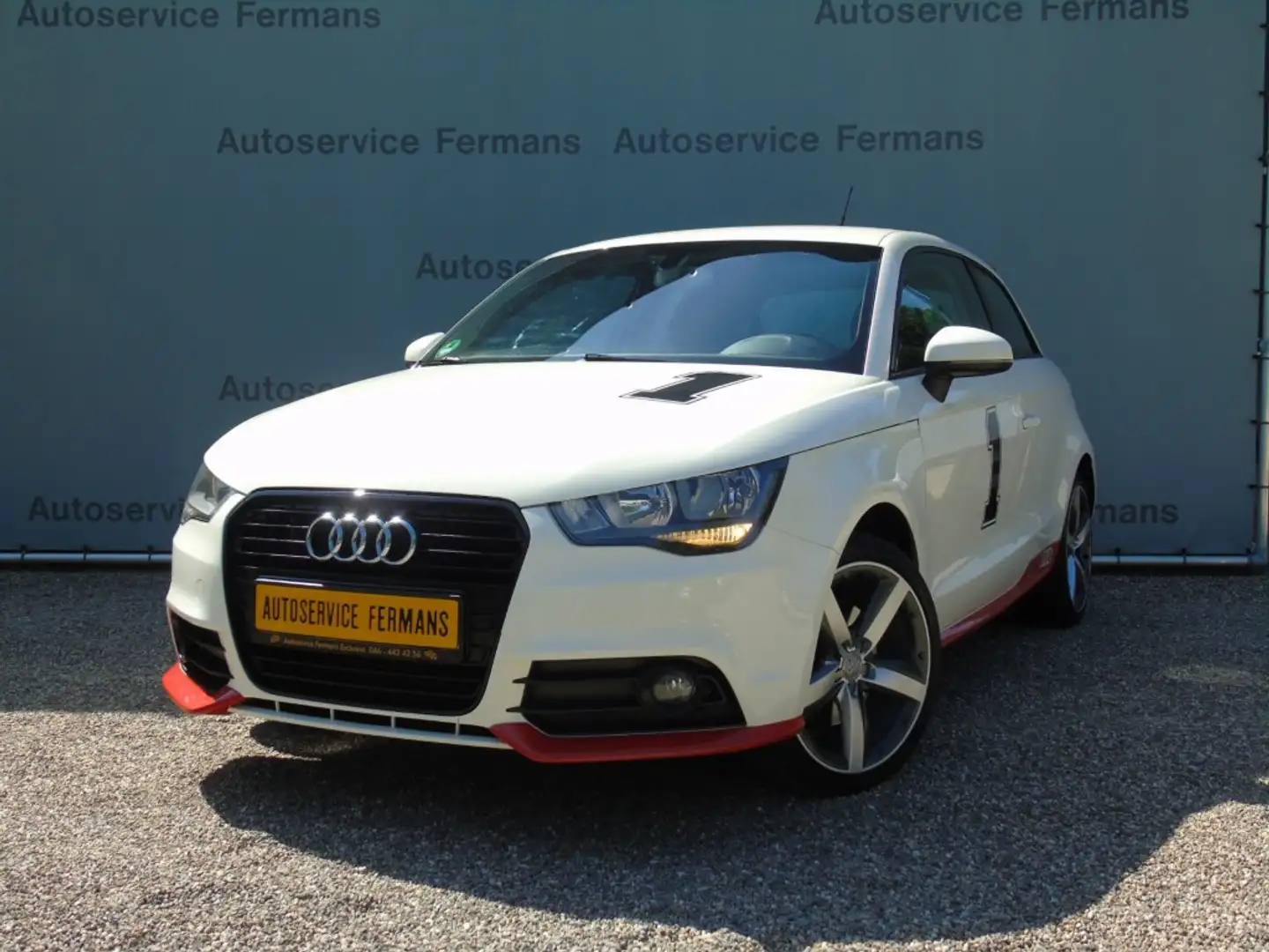 Audi A1 1.4TSI 122PK Competition - 2011 - Airco - 17 Wit - 1