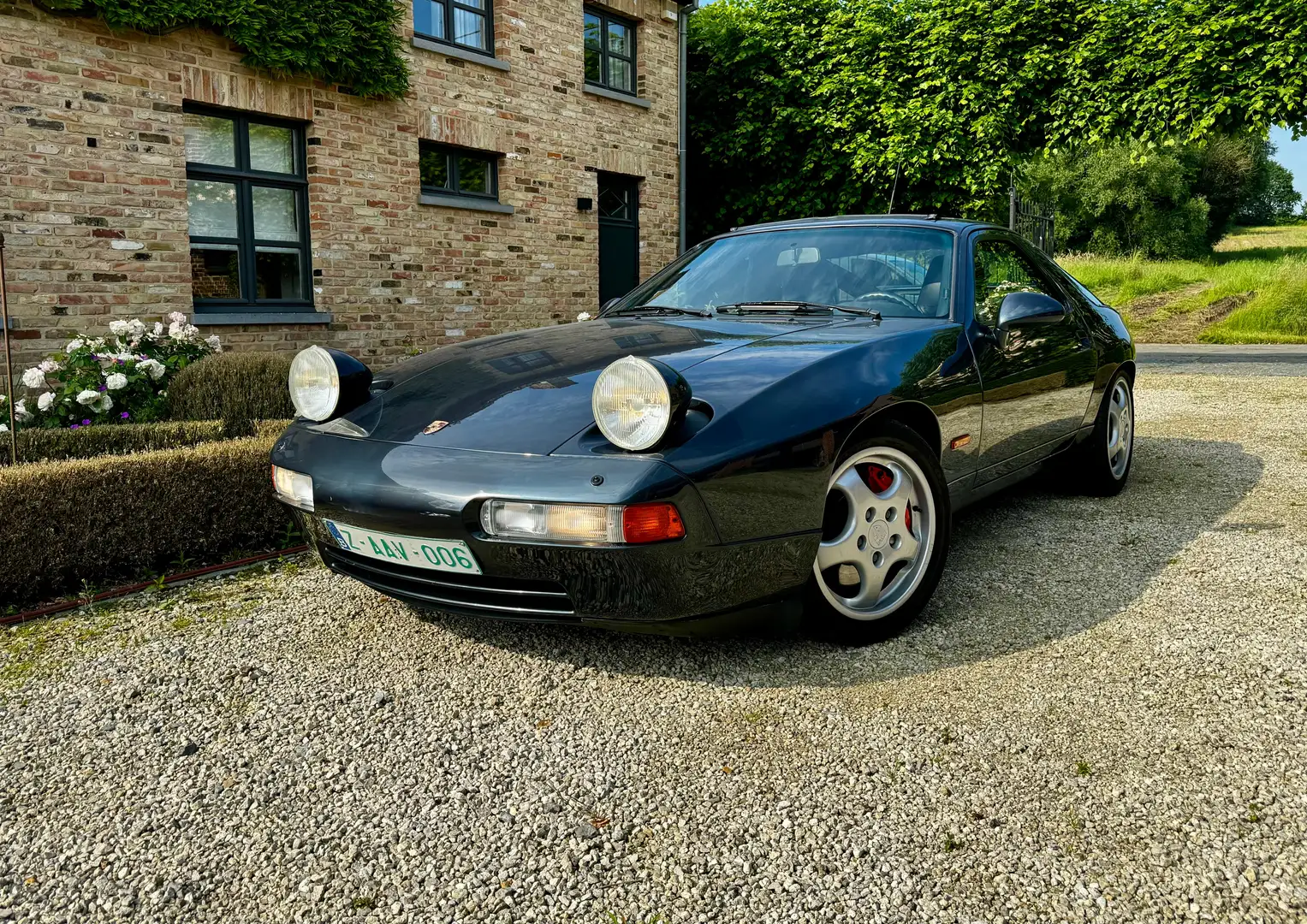 Porsche 928 GTS - OLDTIMER - BELGISCHE WAGEN - HISTORIEK - TOP Blu/Azzurro - 2
