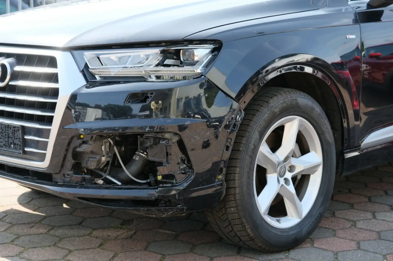 Audi Q7 50 TDI quattro S-Line LED AHK Schwarz - 2