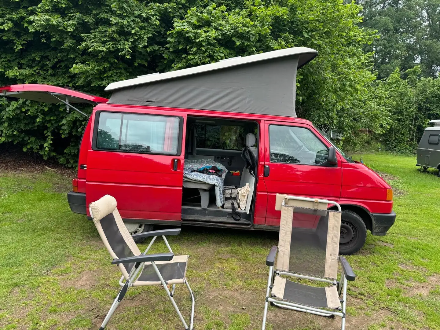 Volkswagen T4 Caravelle Roşu - 1